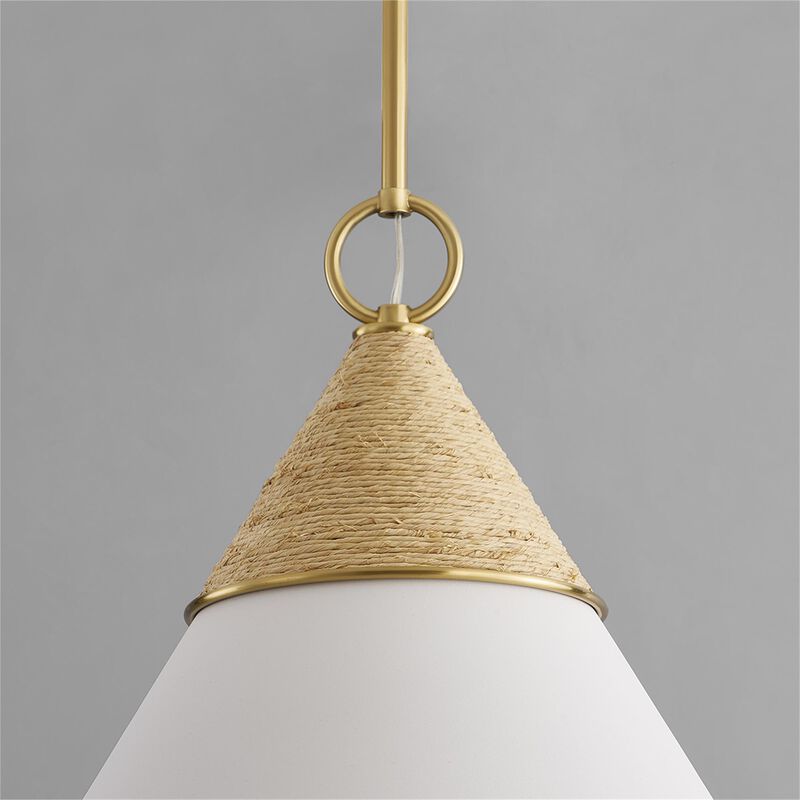 Megan Molten Mica Small Pendant Light by Mitzi
