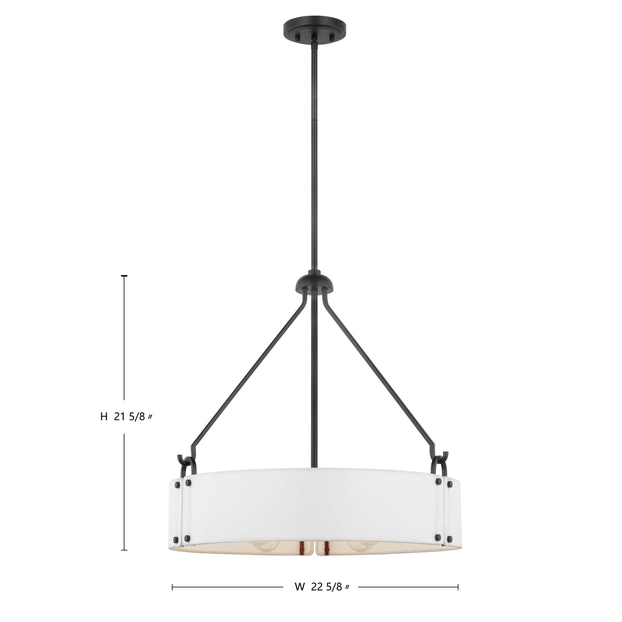 Halter 22 Inch Large Pendant by Nuvo Lighting