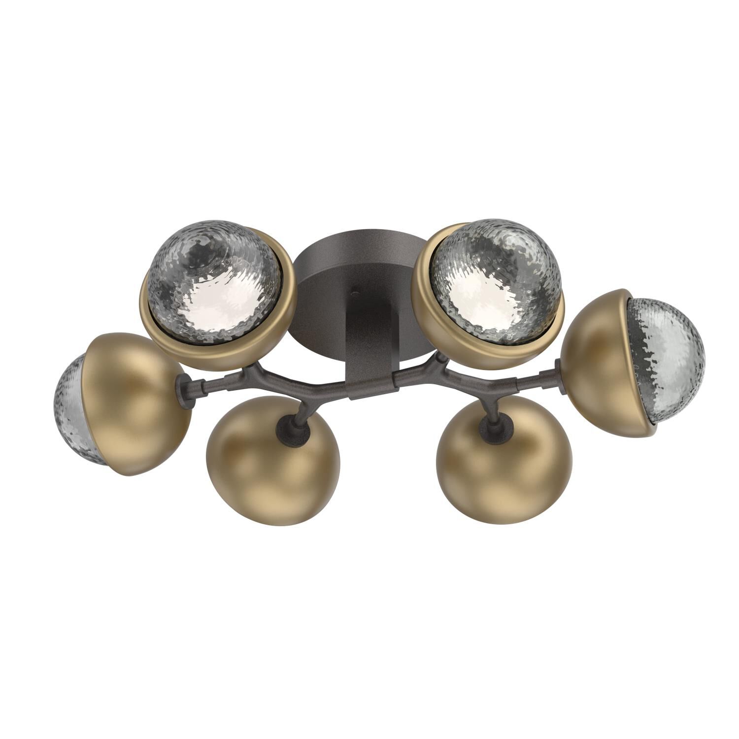 Levi Wilson Cabochon 27 Inch Flush Mount by Hammerton Studio