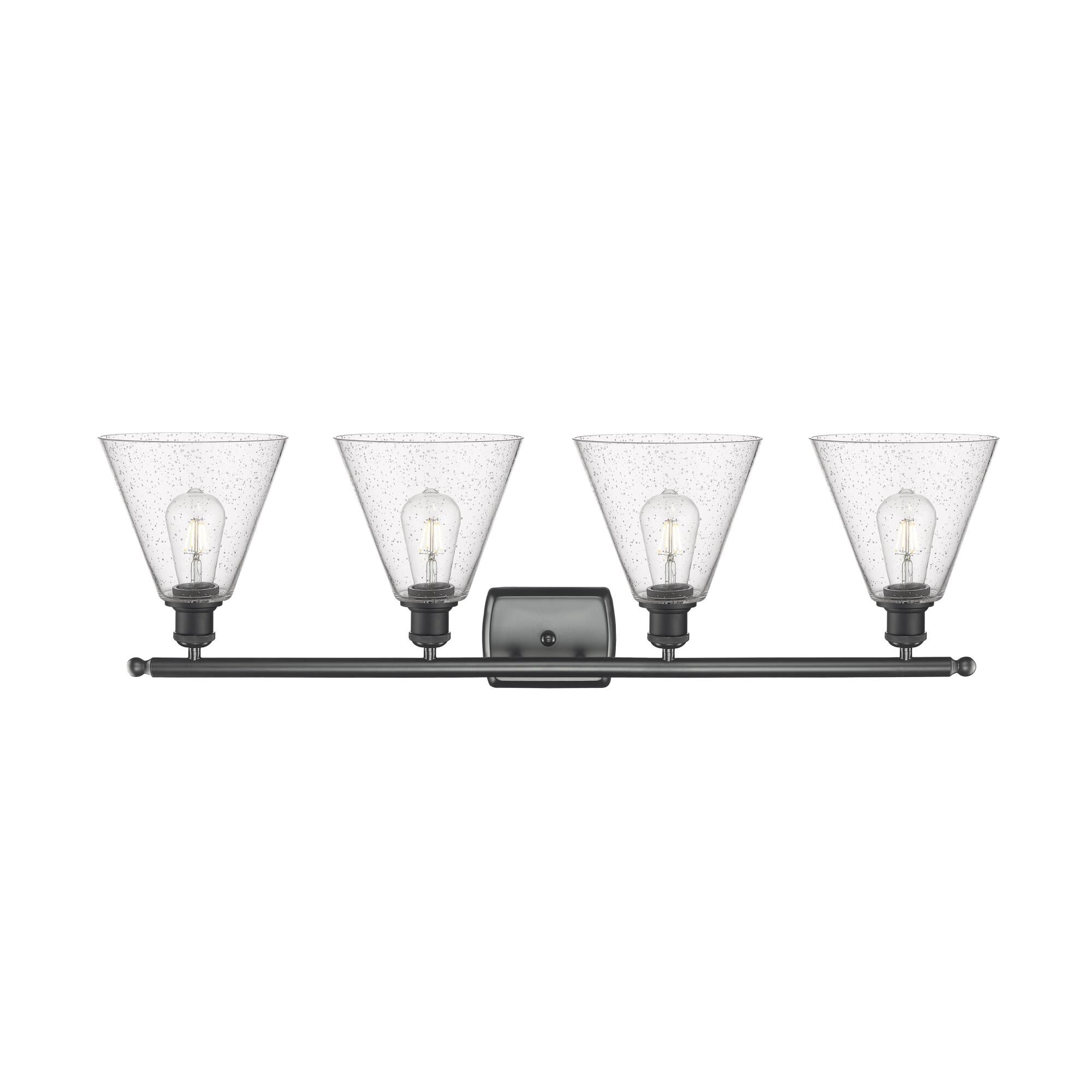 Bruno Marashlian Ballston Cone 38 Inch 4 Light Bath Vanity Light by Innovations Lighting