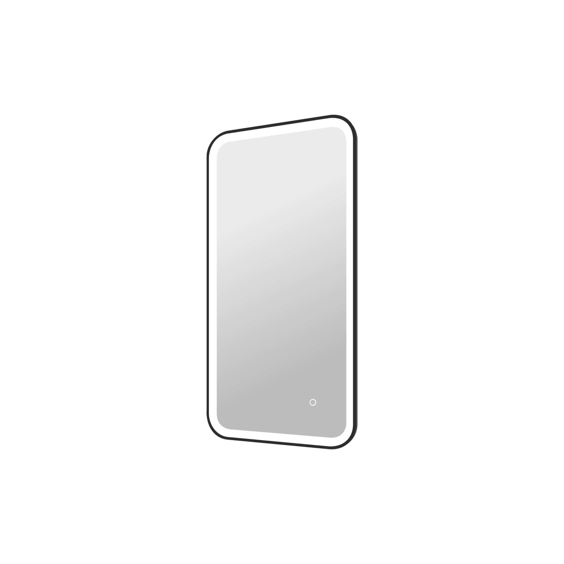 Harmoni 40 Inch Rectangular LED Lighted Mirror by Elegant Decor