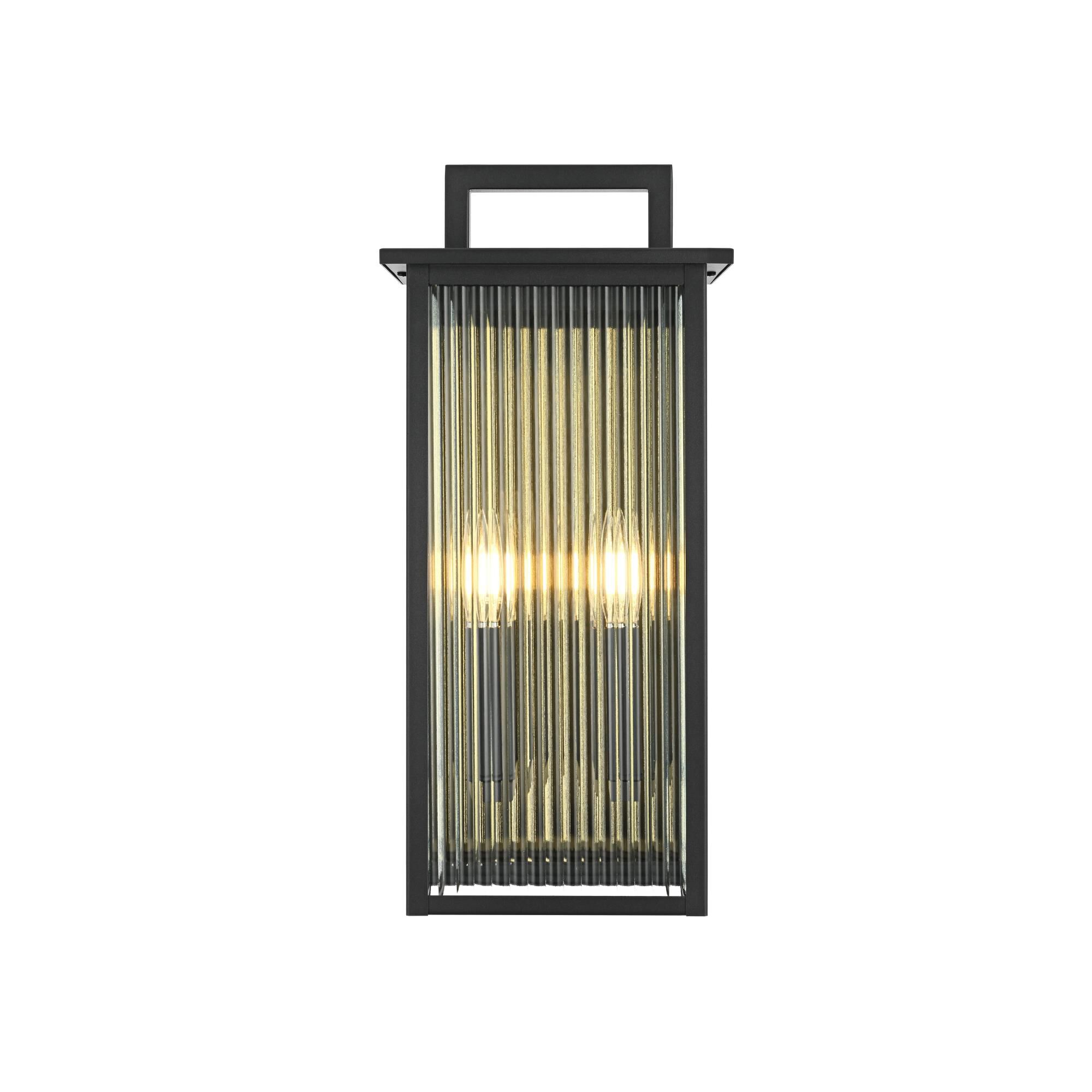 Kannon 9 Inch Outdoor Wall Light by Elegant Lighting