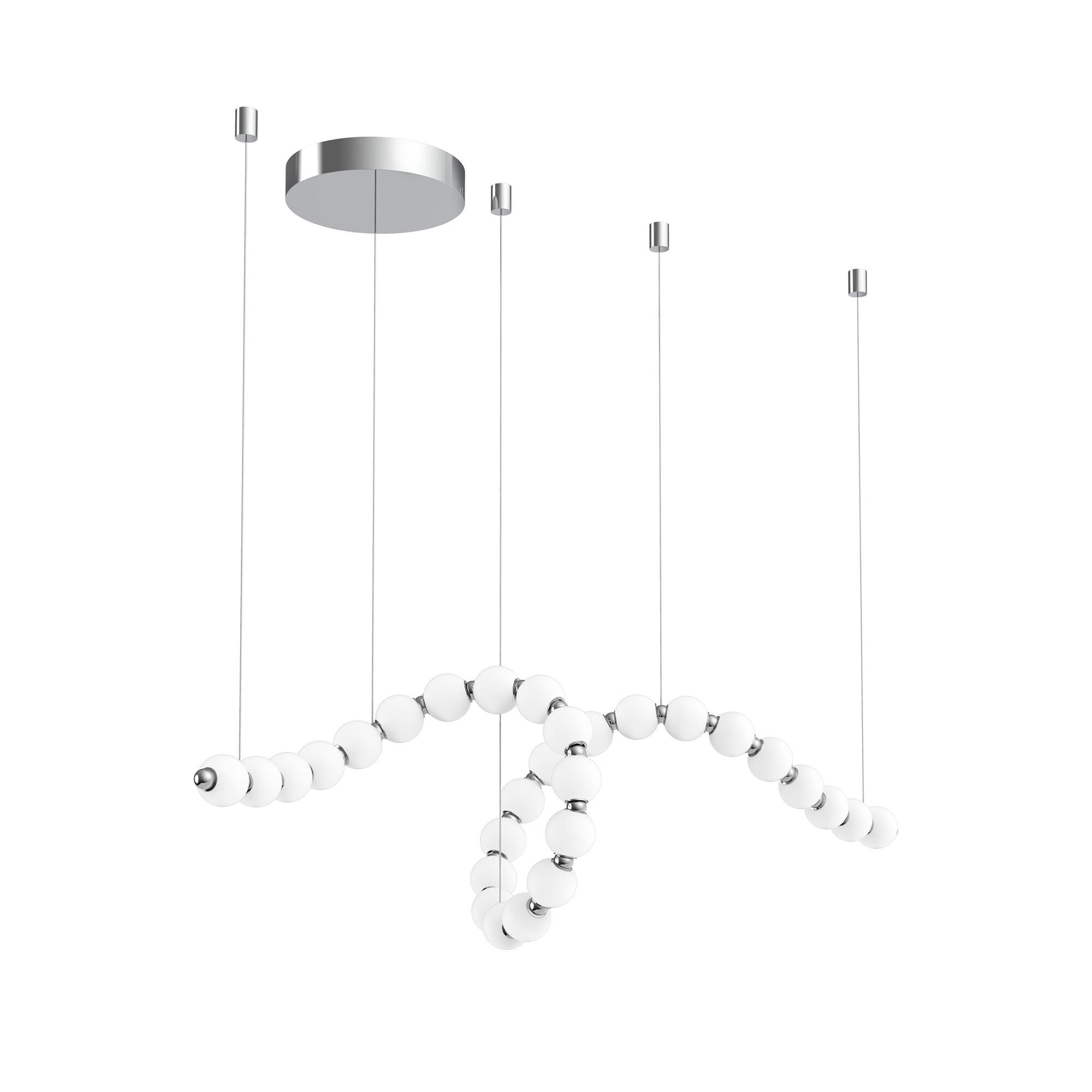 Alora Lighting Akoya 98 Inch LED Linear Suspension Light