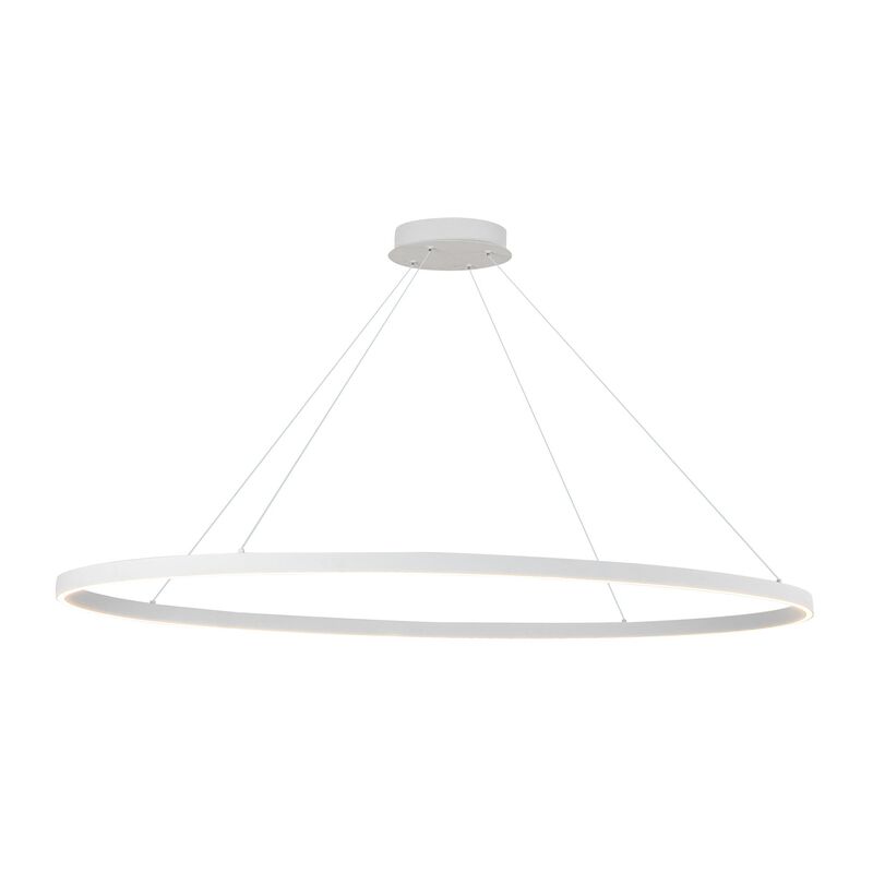 Ovale 28 Inch Linear Suspension Light Kuzco Lighting