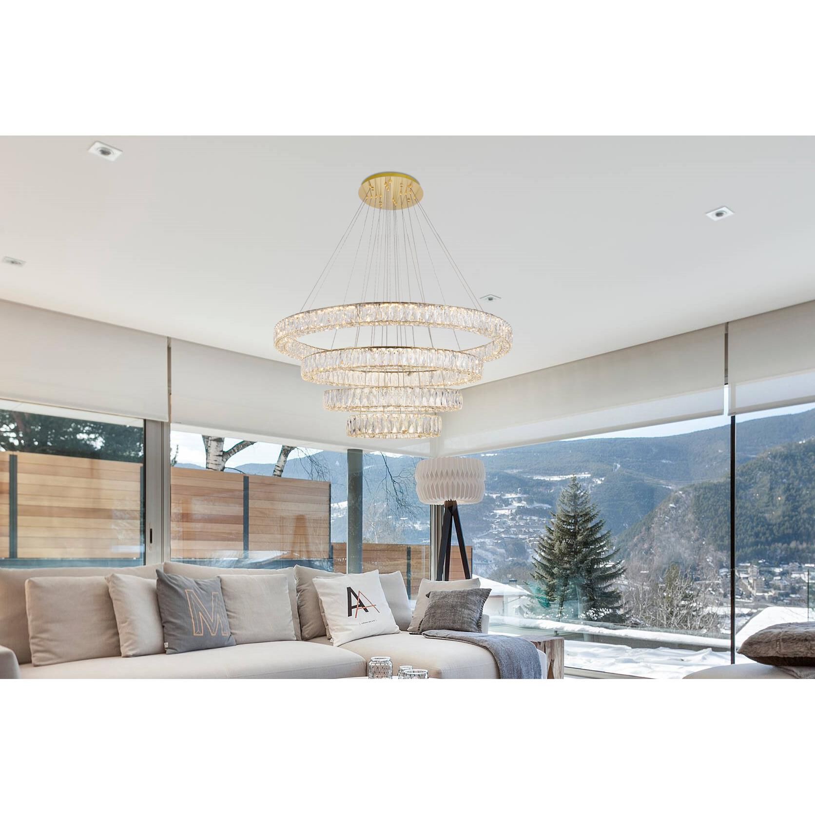 Monroe Chandelier by Elegant Lighting