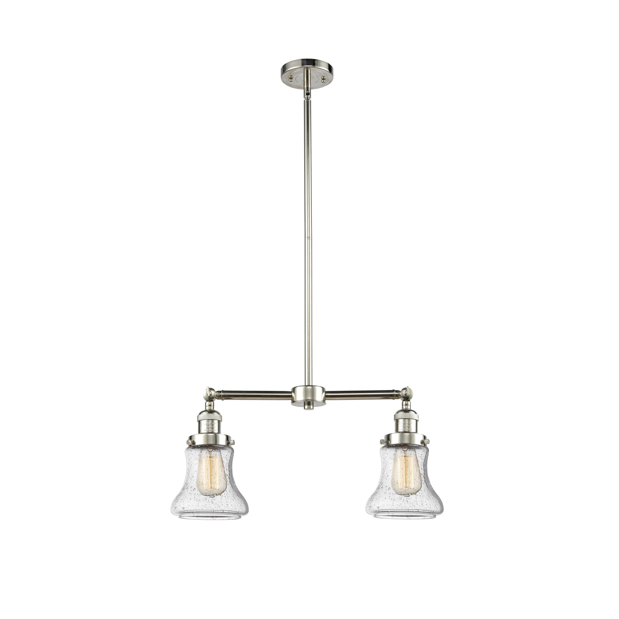 Bruno Marashlian Bellmont 21 Inch 2 Light Mini Chandelier by Innovations Lighting