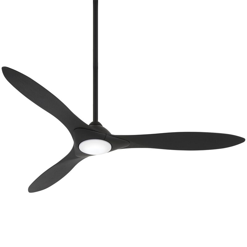 Sleek 60 Inch Ceiling Fan with Light Kit by Minka Aire