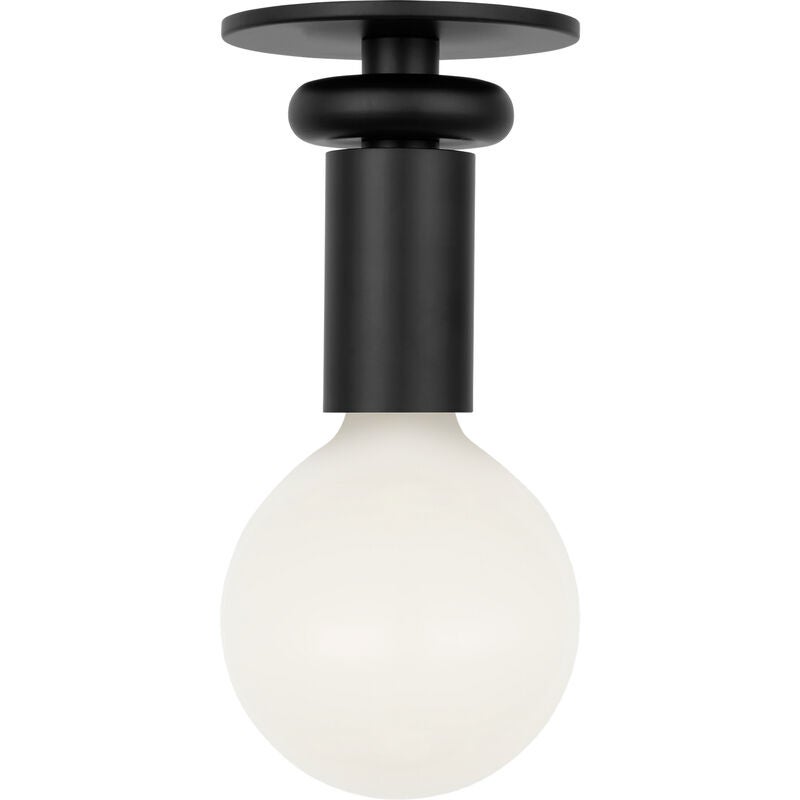 Malcolm 5 Inch Semi Flush Mount by Visual Comfort Studio