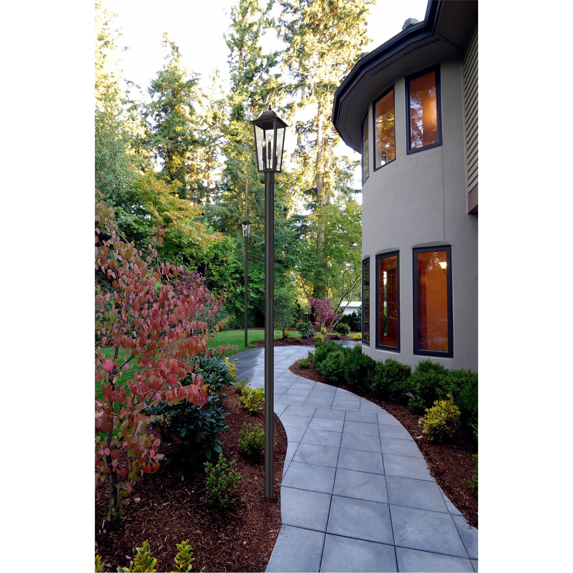 Shown in Black finish and Clear Beveled glass and Clear Beveled shade