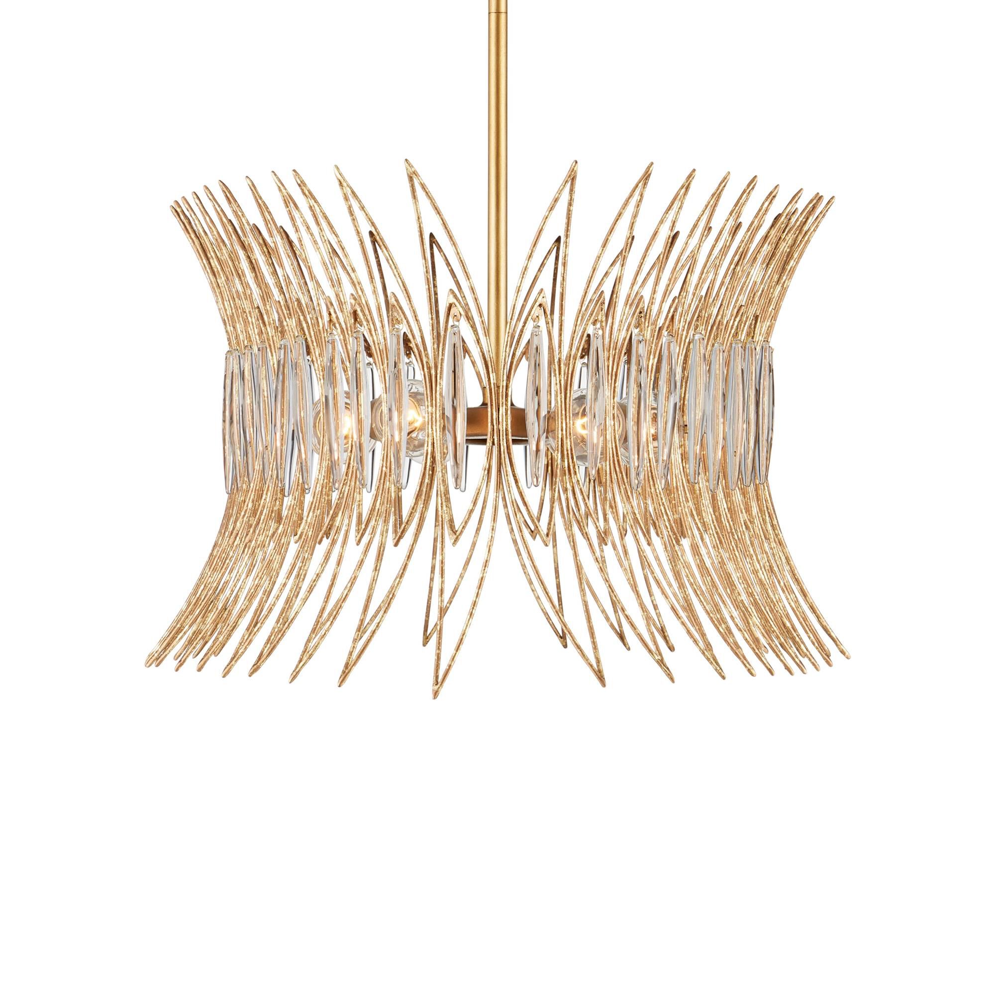 Marquise 40 Inch Linear Suspension Light by Currey and Company