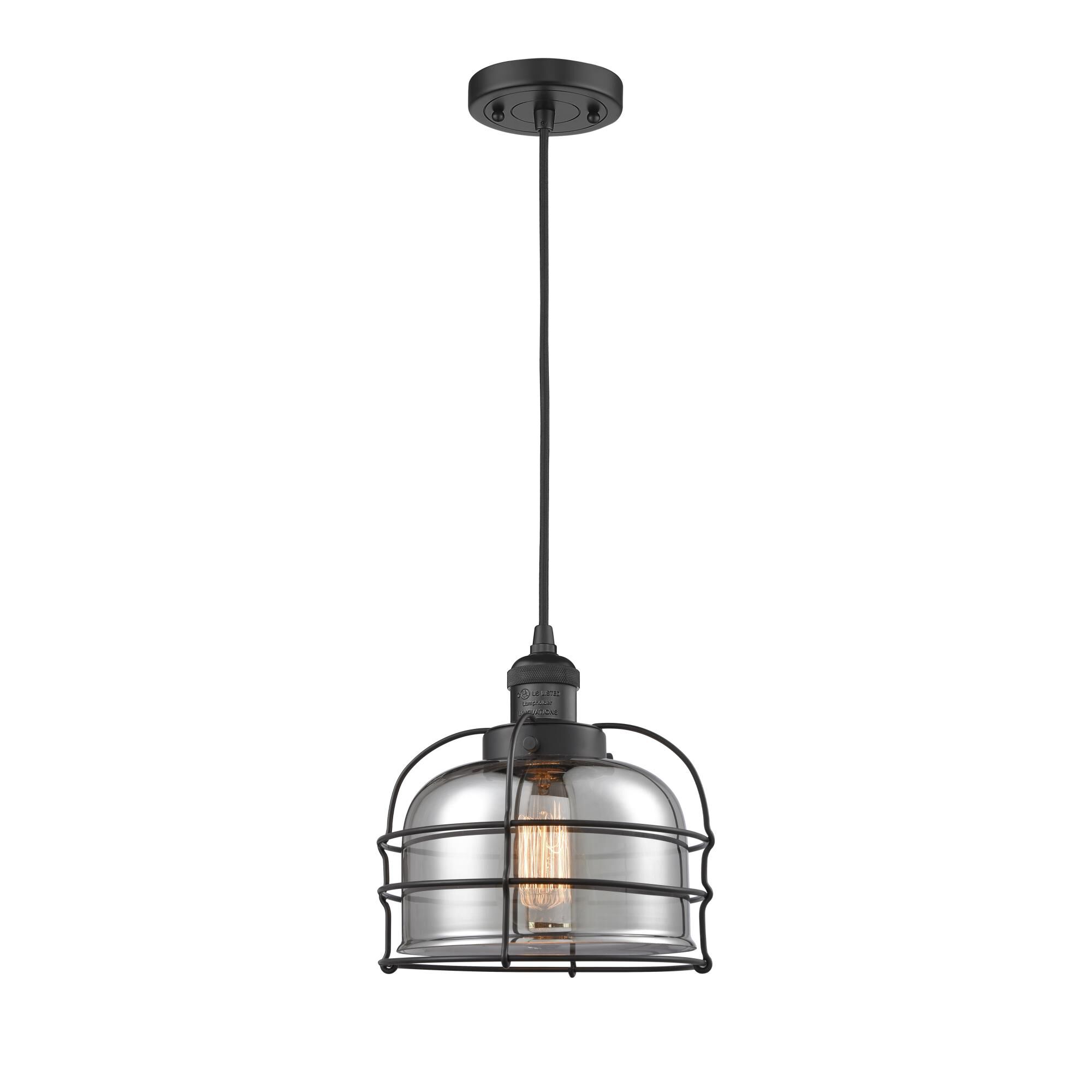 Innovations Lighting Bruno Marashlian Large Bell Cage 9 Inch Mini Pendant