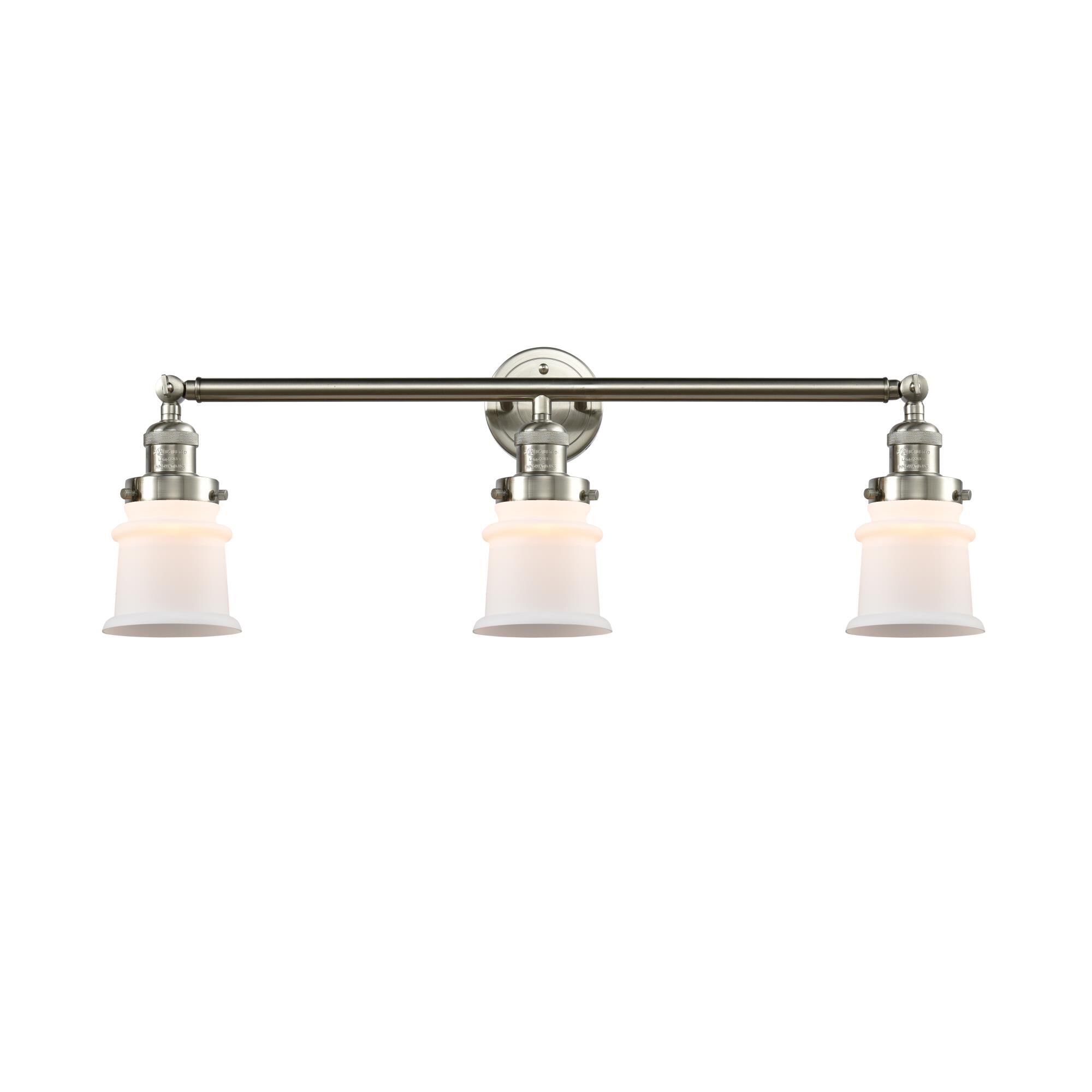 Bruno Marashlian Small Canton 30 Inch 3 Light Bath Vanity Light by Innovations Lighting