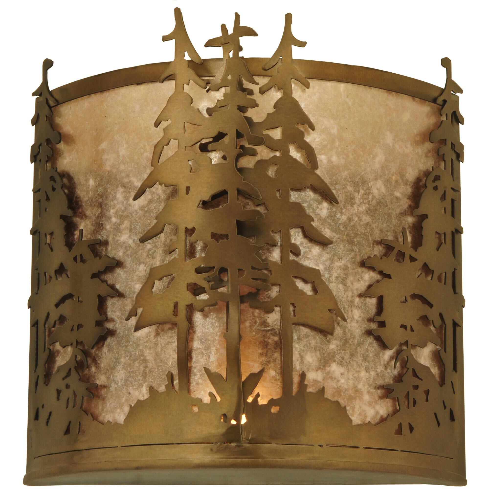Tall Pines 12 Inch Wall Sconce by Meyda Lighting