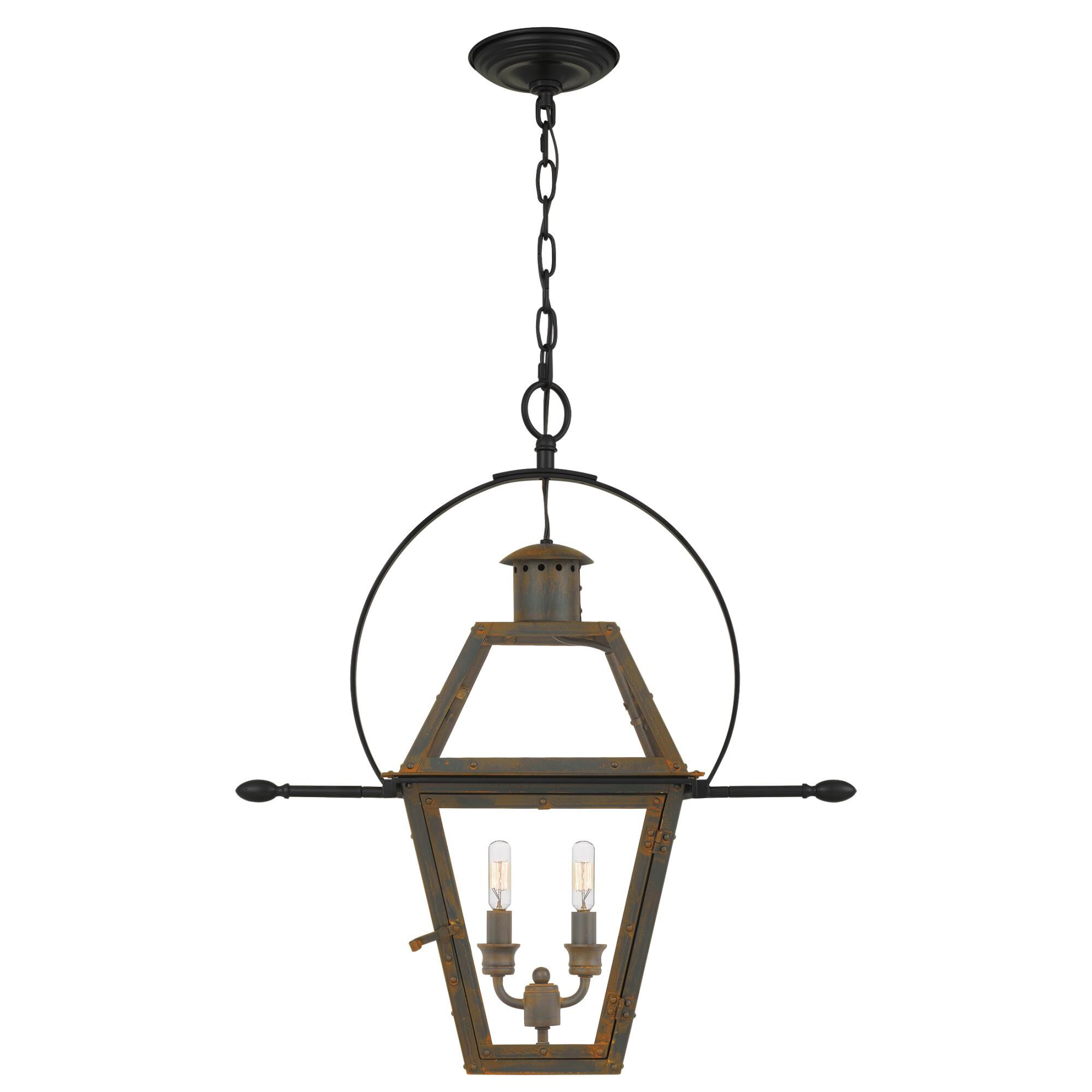Rue De Royal 21 Inch Cage Pendant by Quoizel