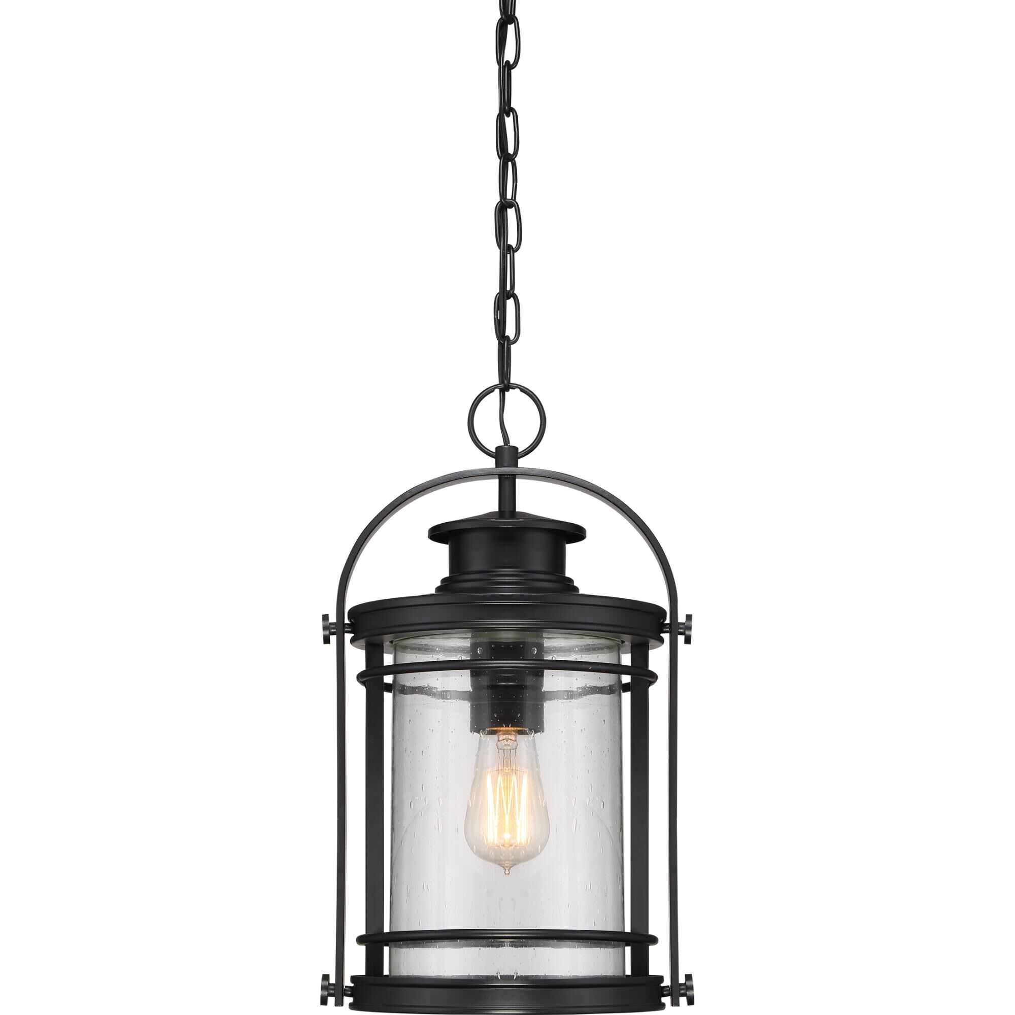 Quoizel Booker 17 Inch Tall Outdoor Hanging Lantern