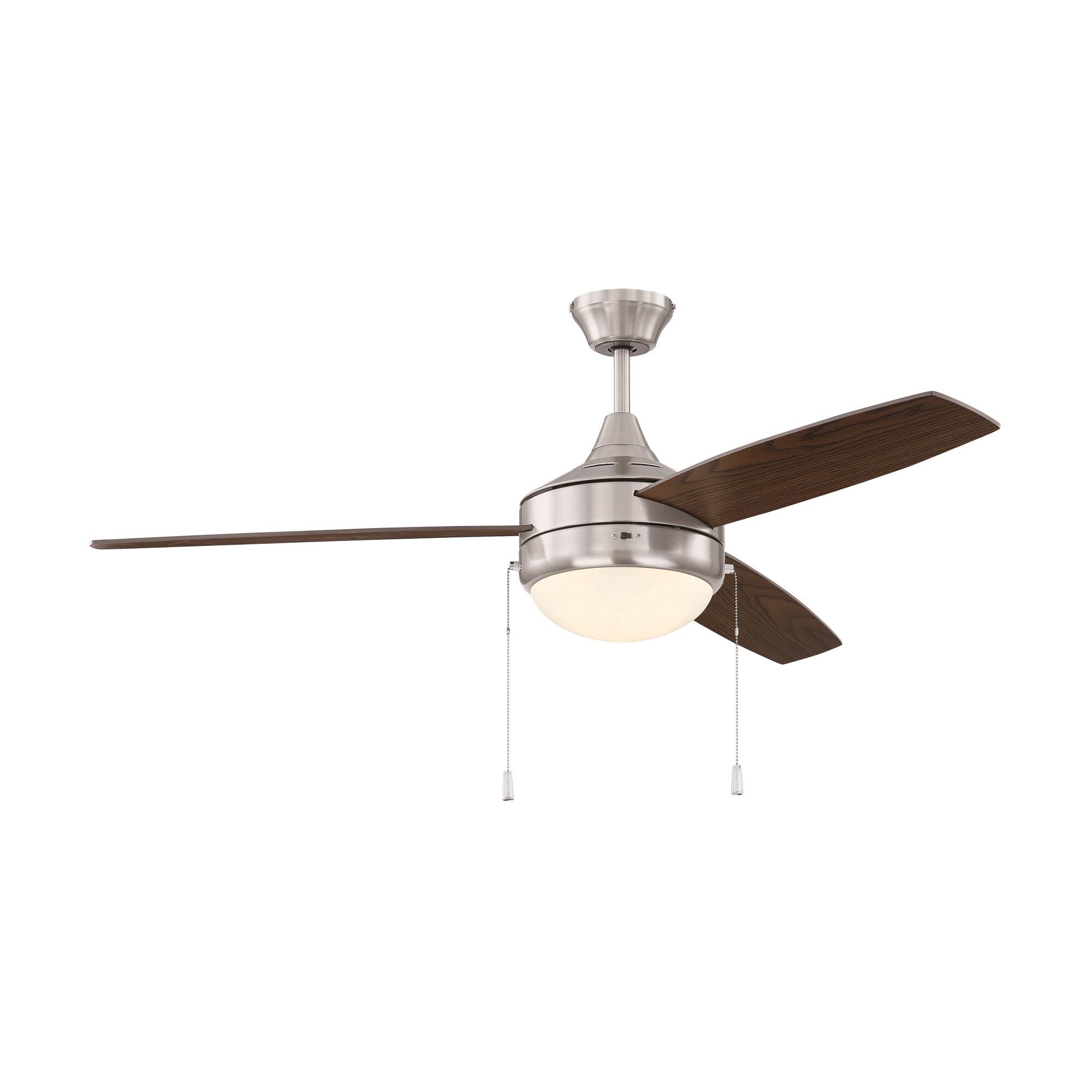Phaze 52 Inch 3 Blade Ceiling Fan with Light Kit,