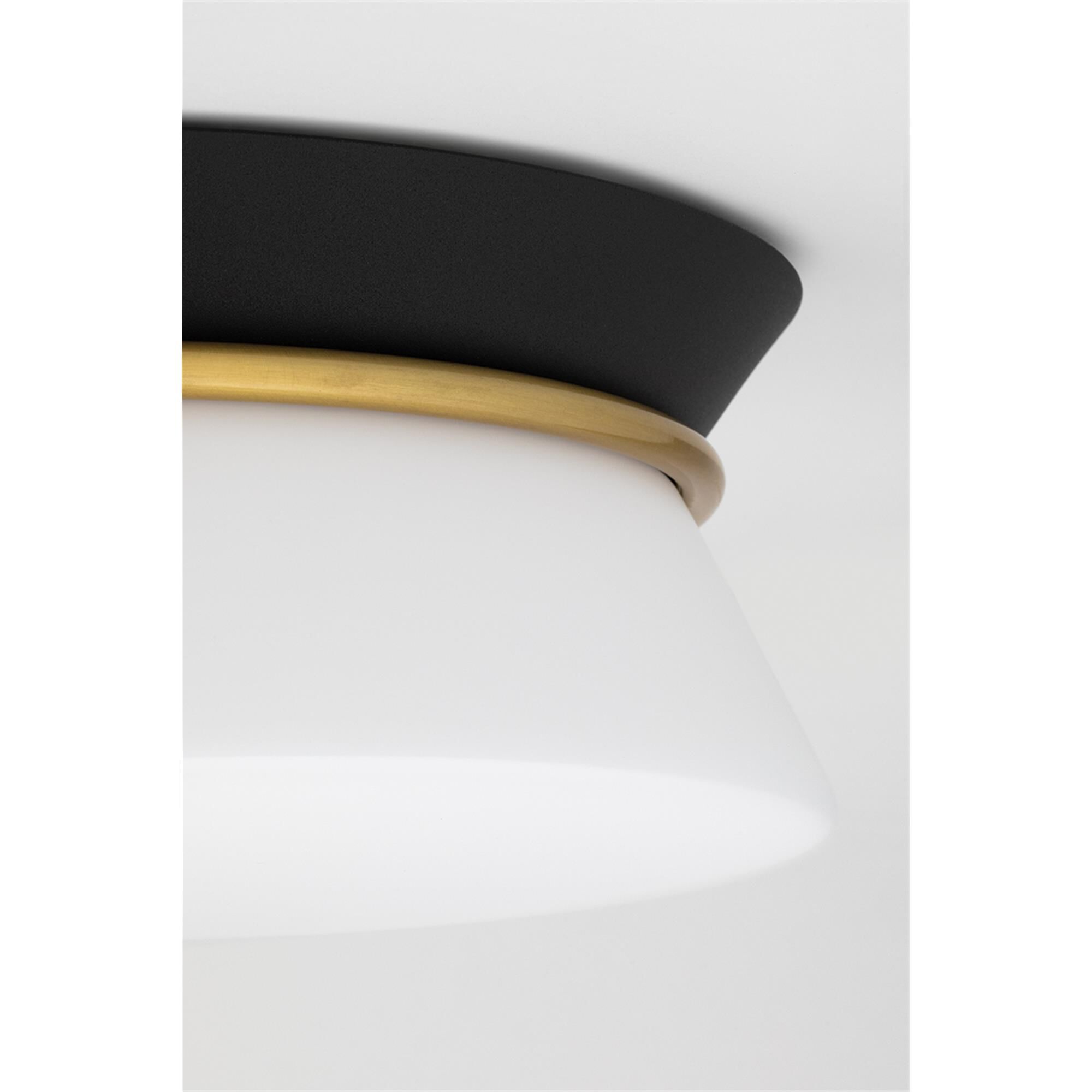 Cath 13 Inch 2 Light Flush Mount,