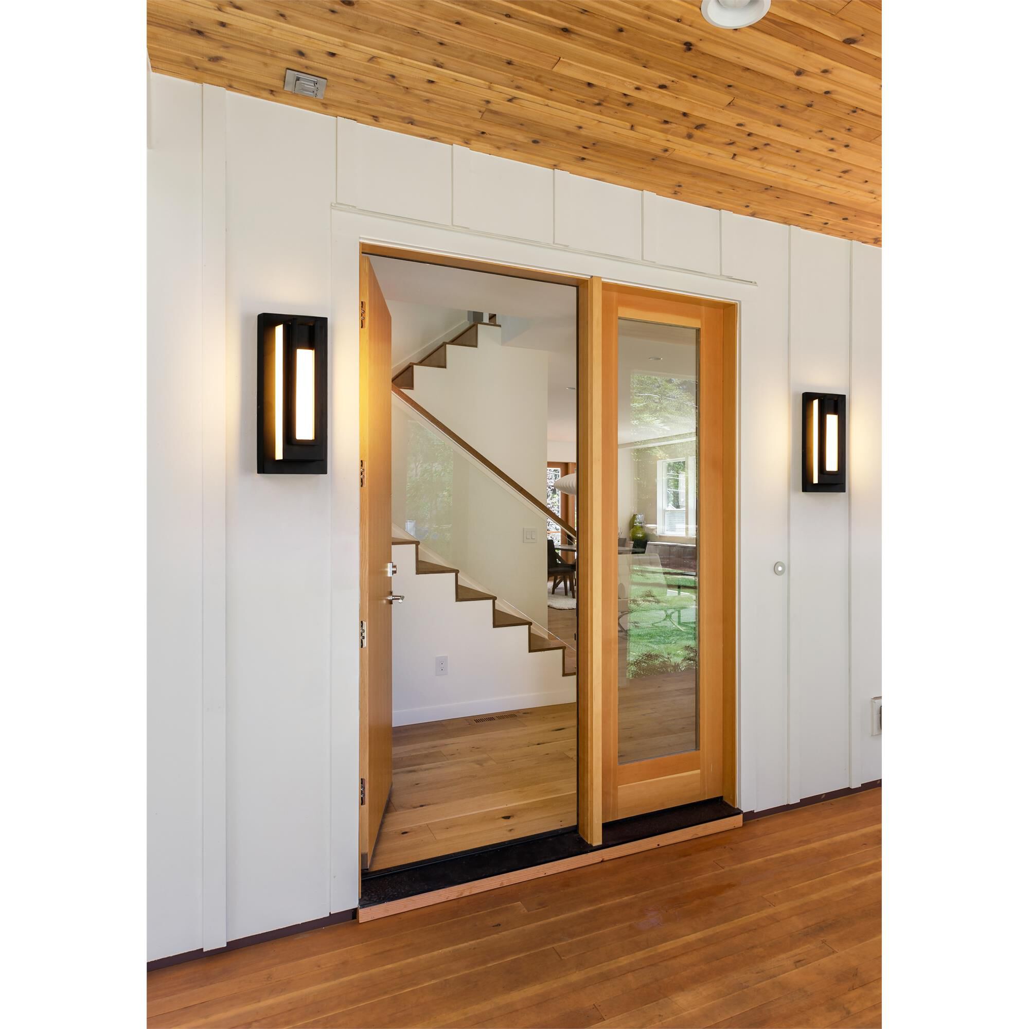 Z-Lite Keaton 12 Inch Tall LED Outdoor Wall Light - Clearance