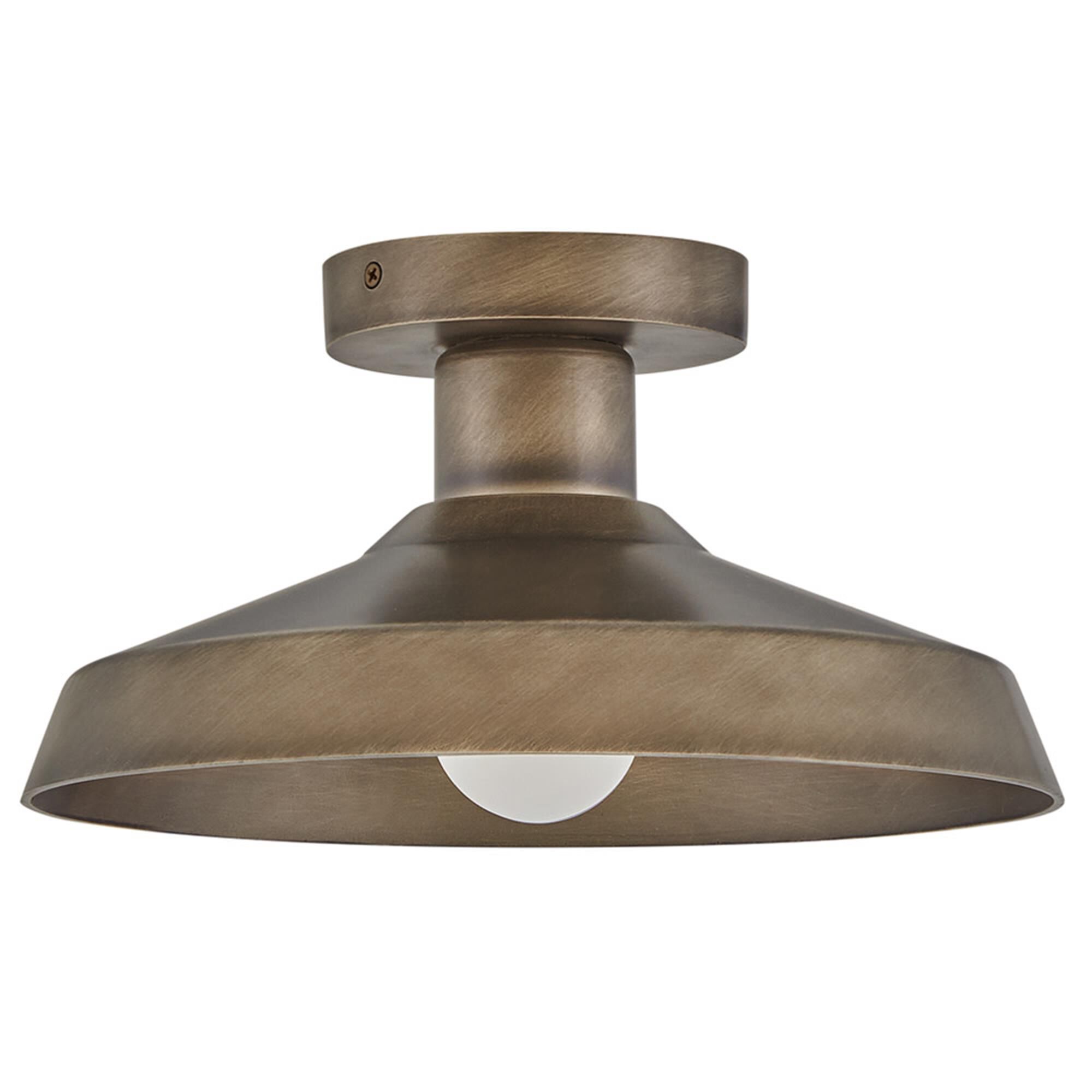 Forge 12 Inch Outdoor Flush Mount,