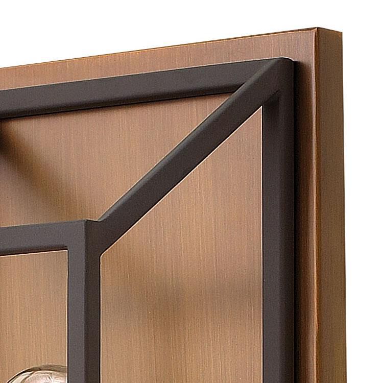 Shown in Bronze finish