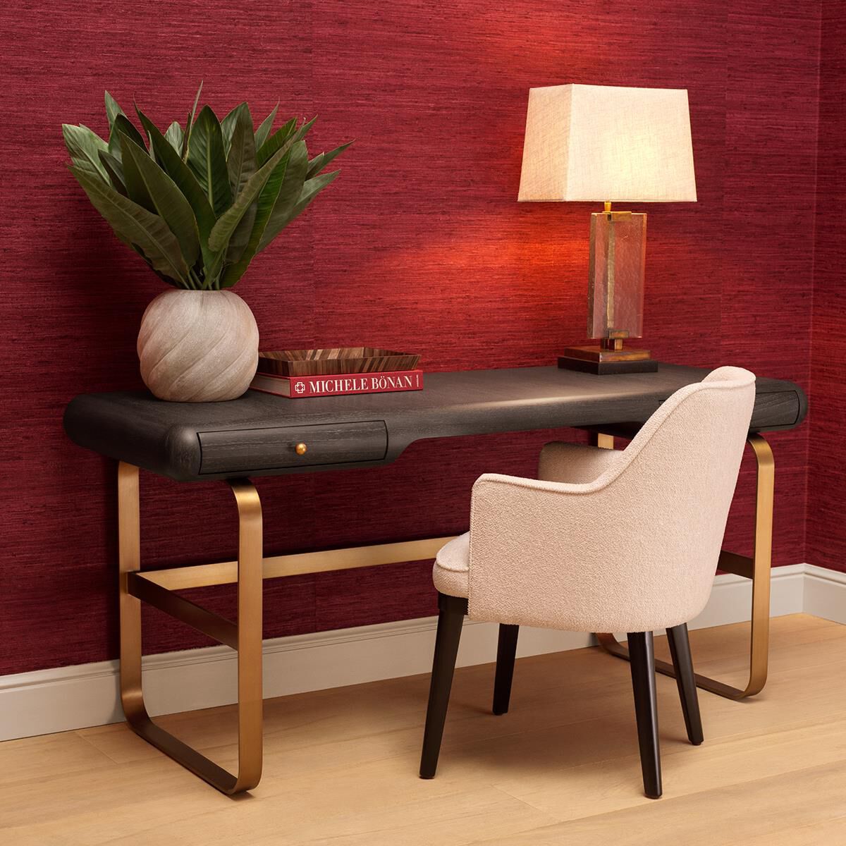 Shown in Frosted White finish