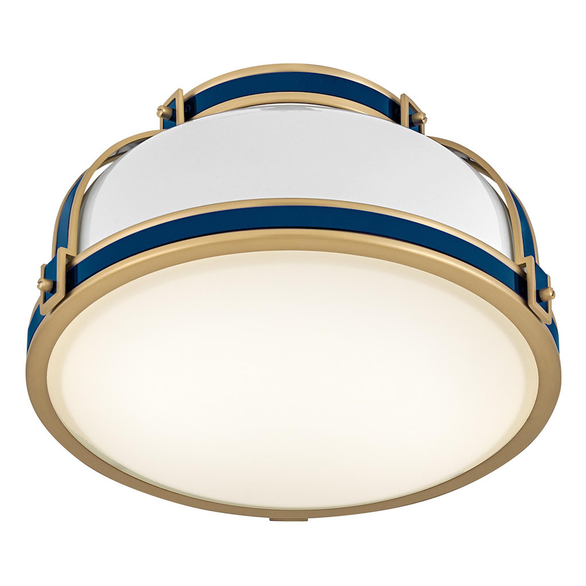 Barton 14 Inch 2 Light Flush Mount,