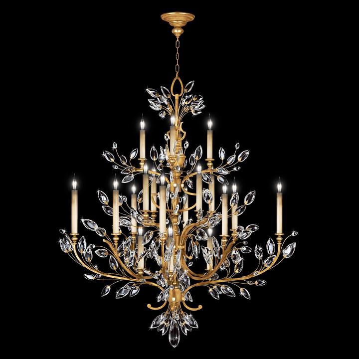 Crystal Laurel Chandelier by Fine Art Handcrafted Lighting