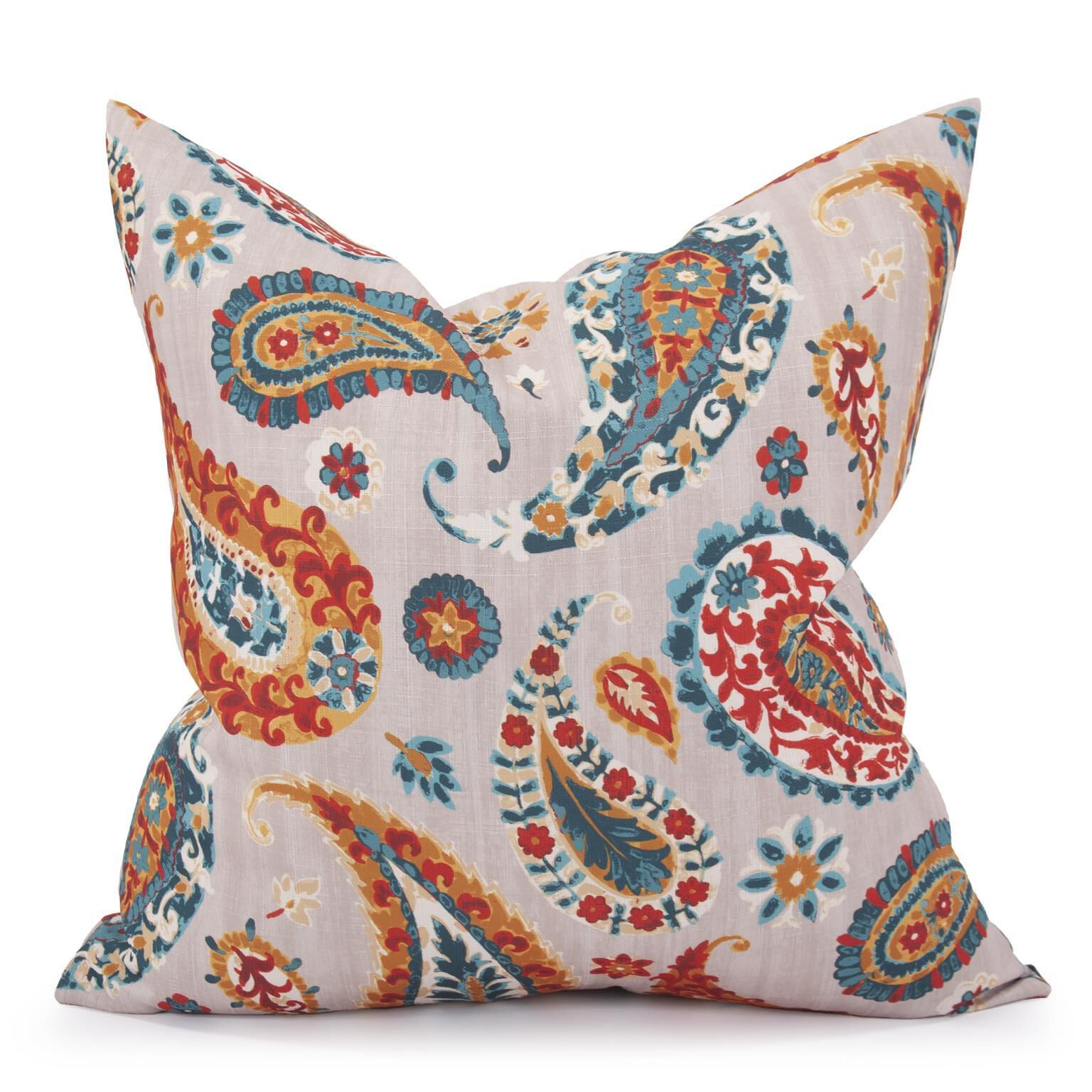 The Boteh Pillow  Decorative Pillow by Howard Elliott Collection