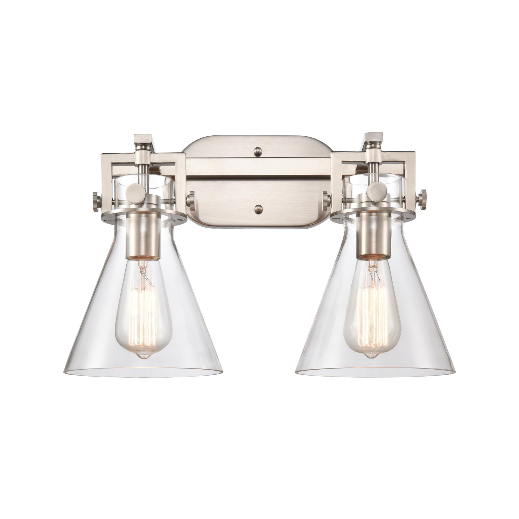 Bruno Marashlian Newton Cone 17 Inch 2 Light Bath Vanity Light by Innovations Lighting