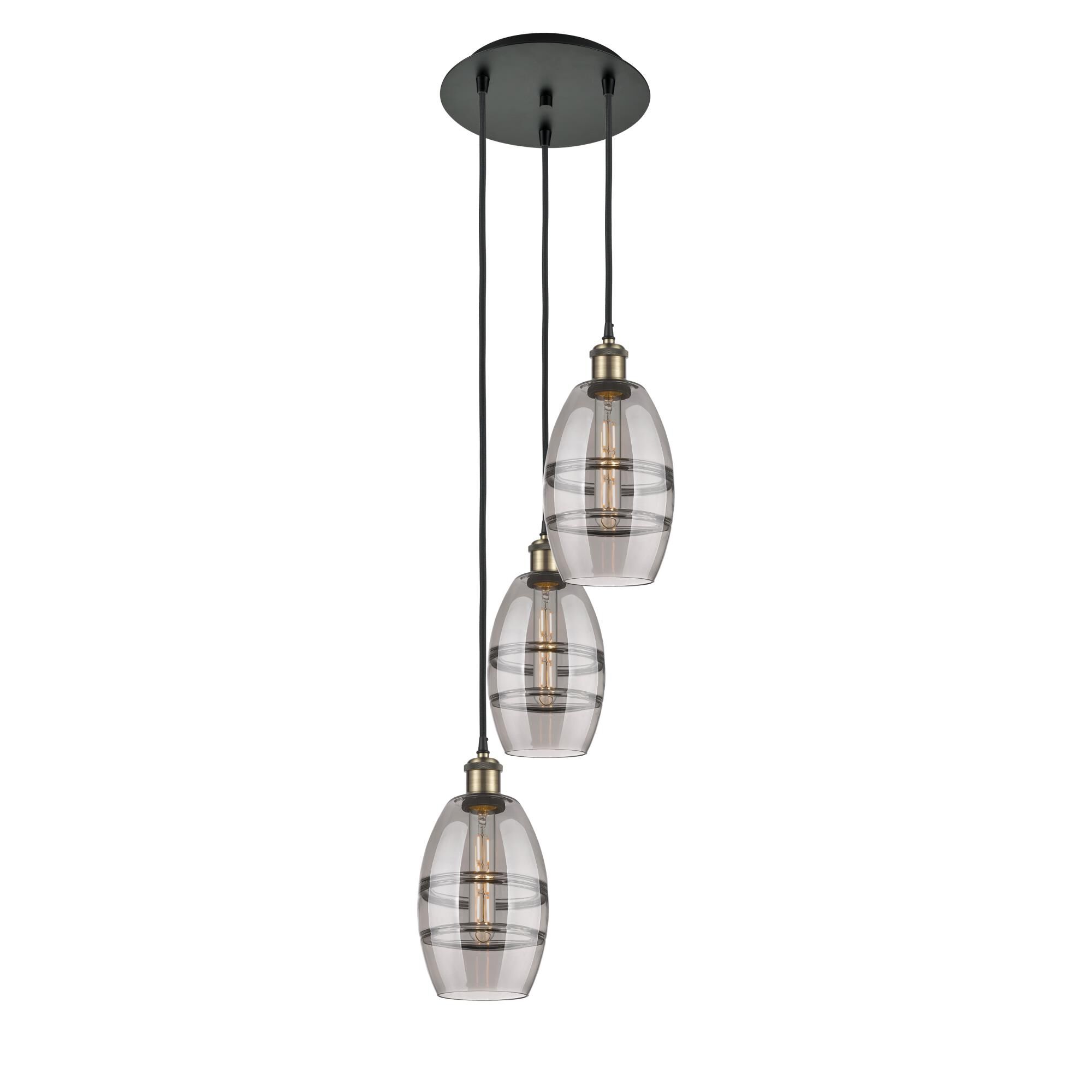 Bruno Marashlian Vaz 12 Inch Multi Light Pendant by Innovations Lighting