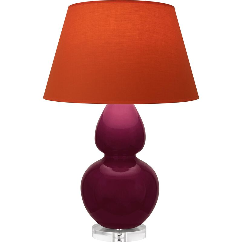 Double Gourd 31 Inch Table Lamp by Robert Abbey