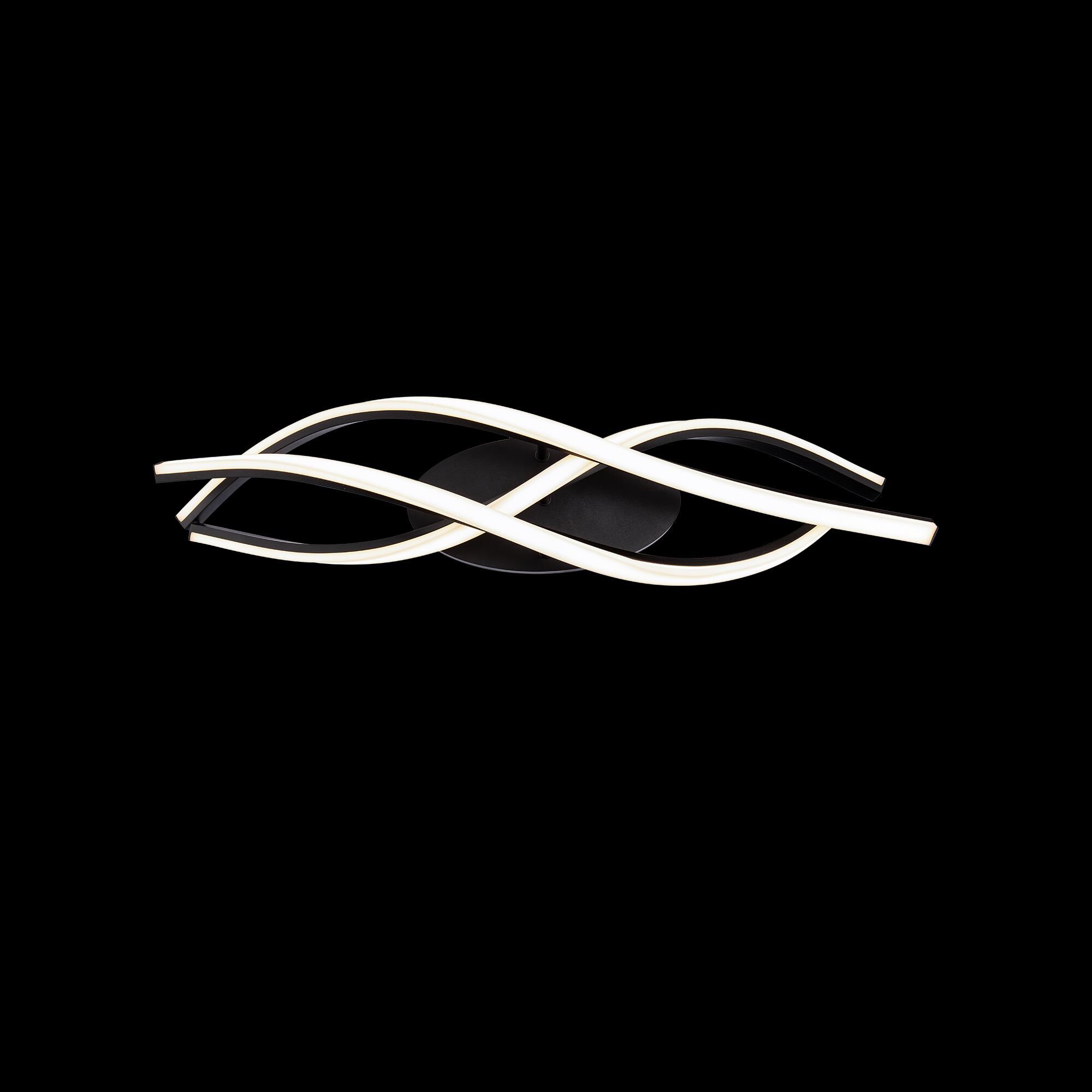 Shown in Black finish and Silica Diffuser glass