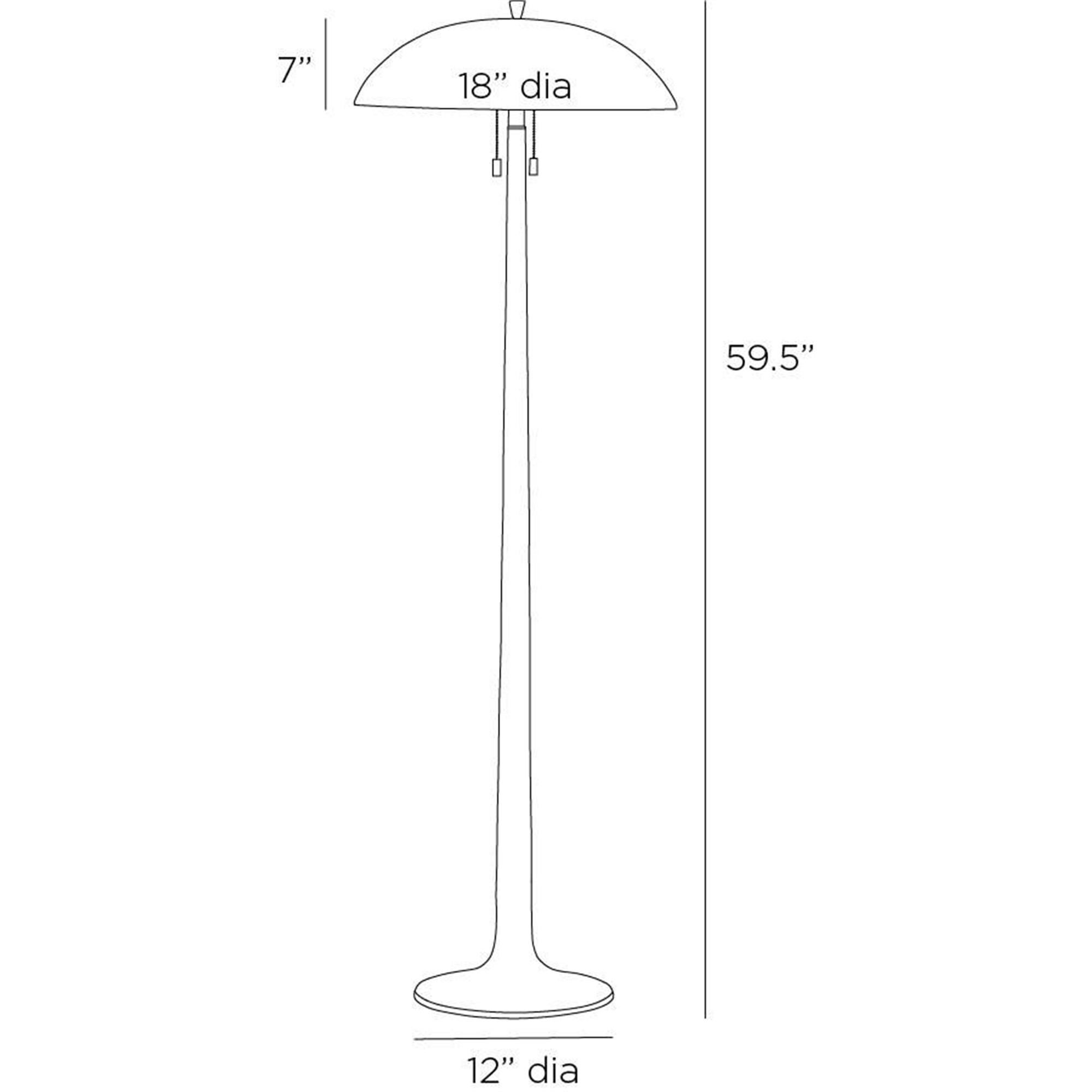 Fleetwood 60 Inch Floor Lamp by Arteriors Home