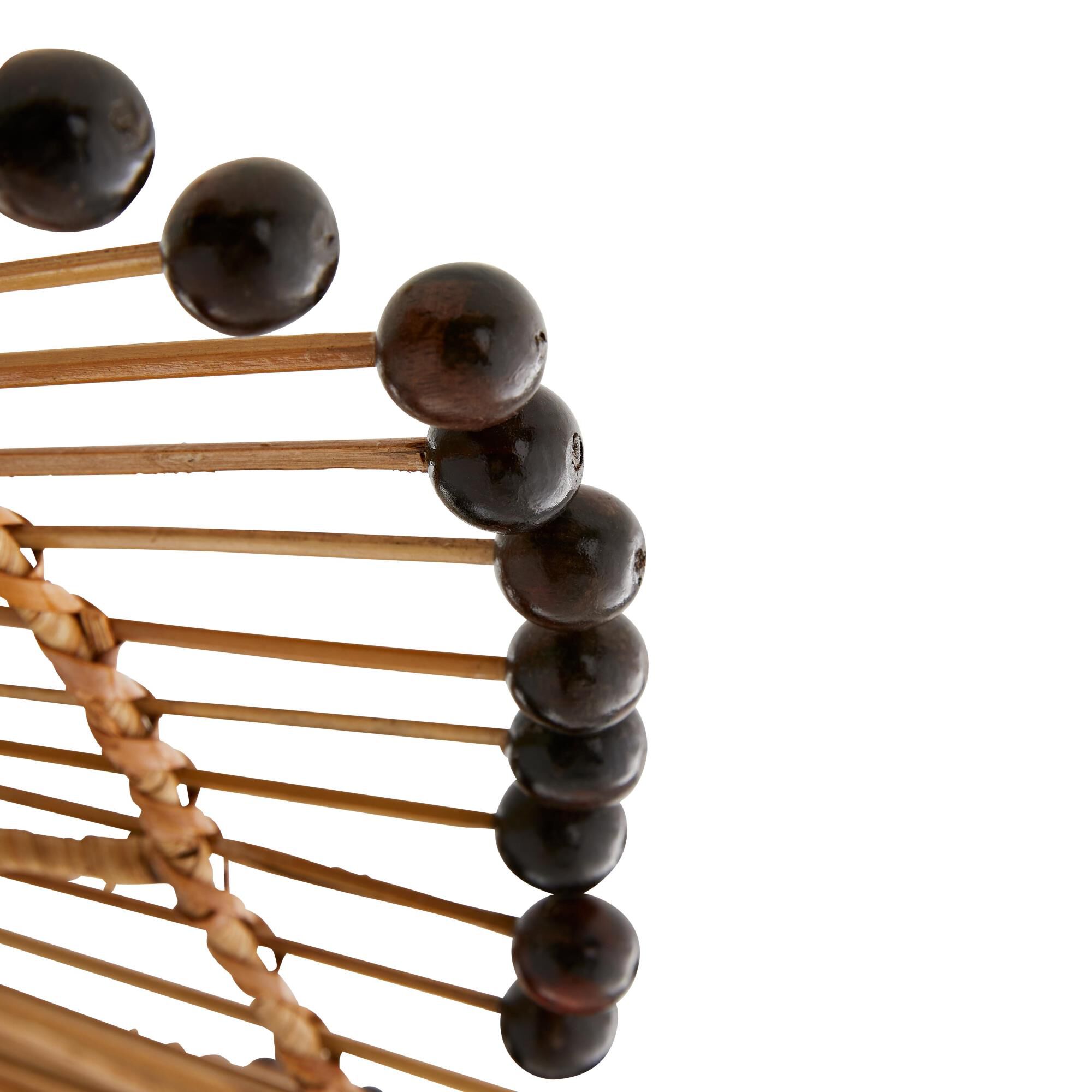 Shown in Natural - Antique Brass finish