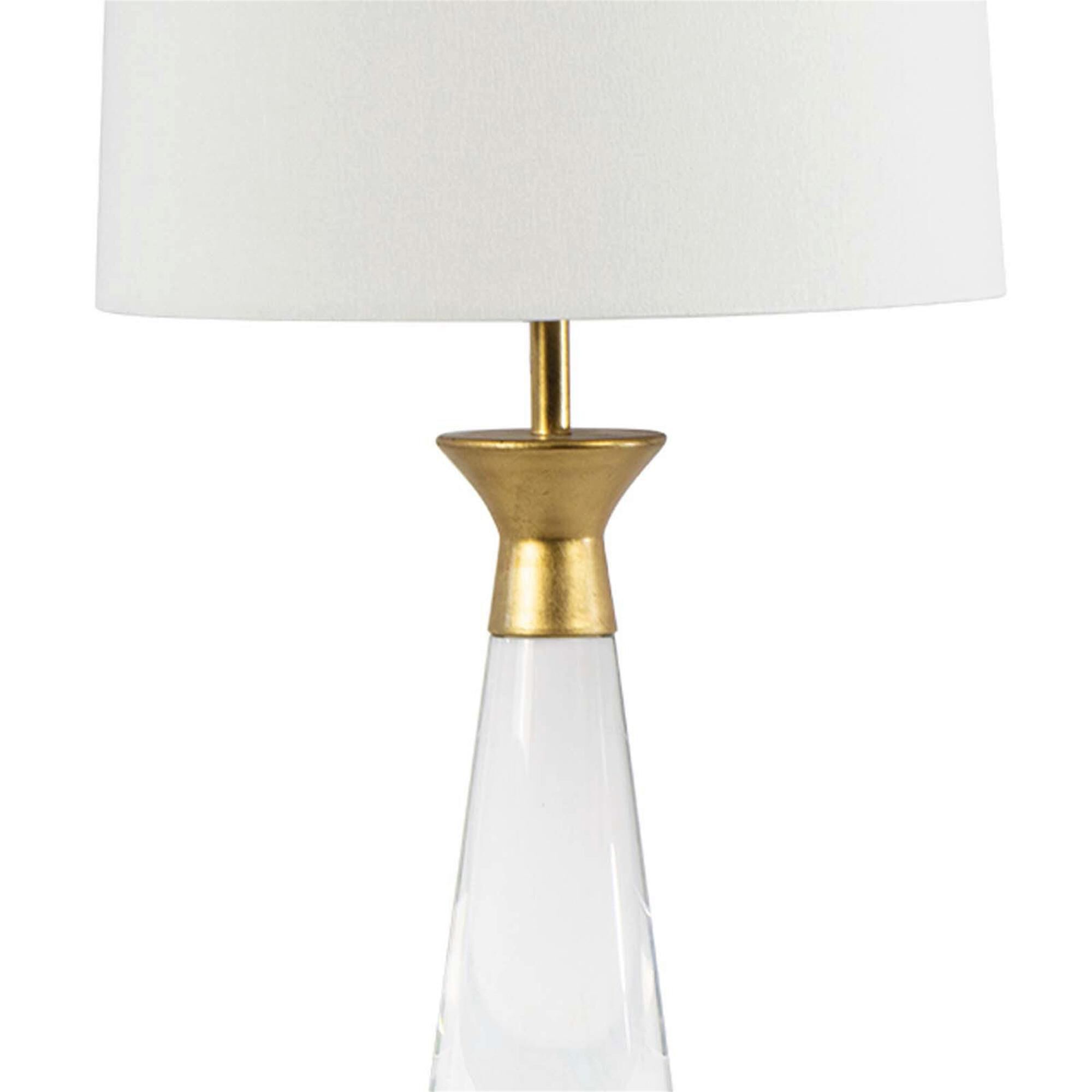 Shown in Clear finish and Linen shade