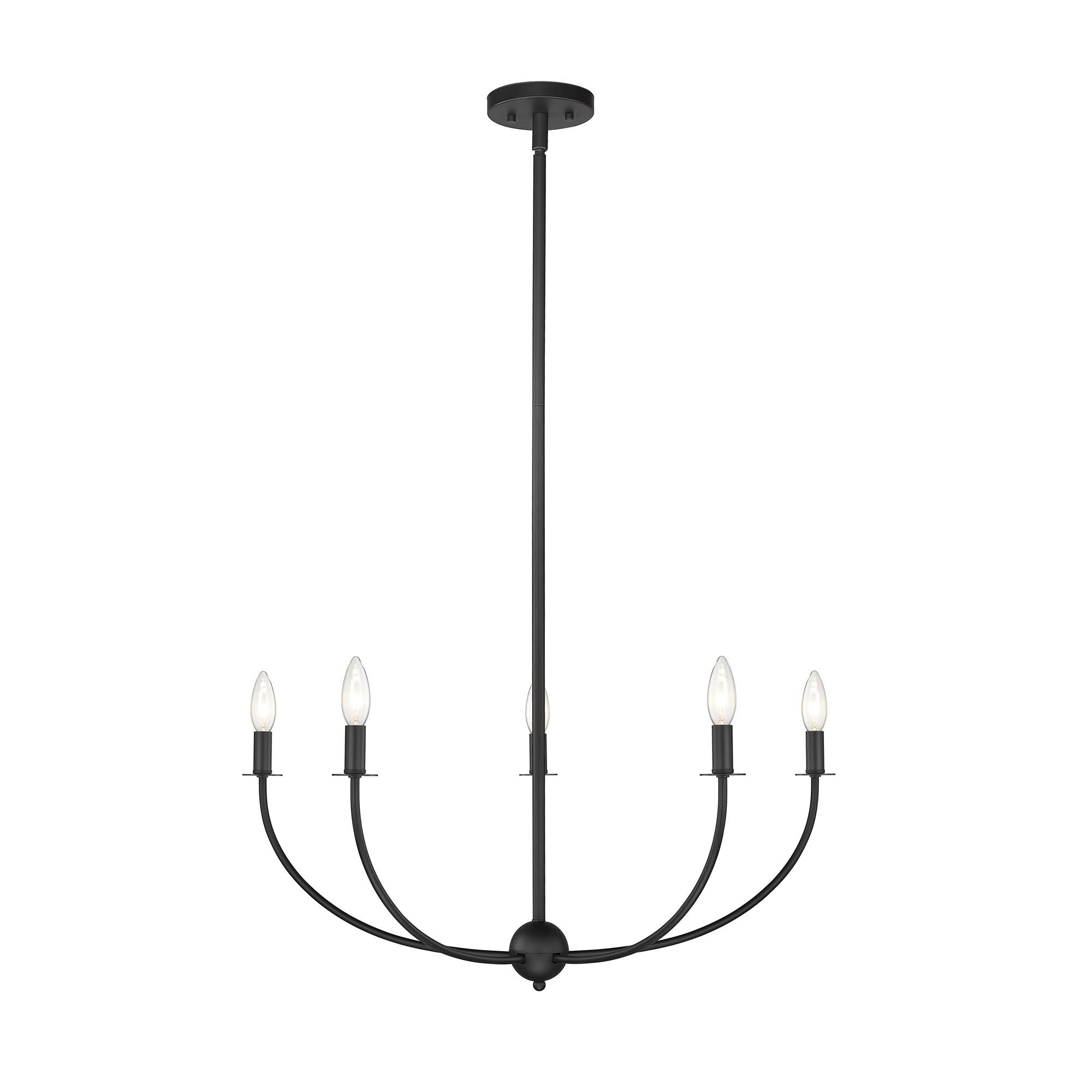 Shannon 32 Inch 5 Light Chandelier by Z-Lite