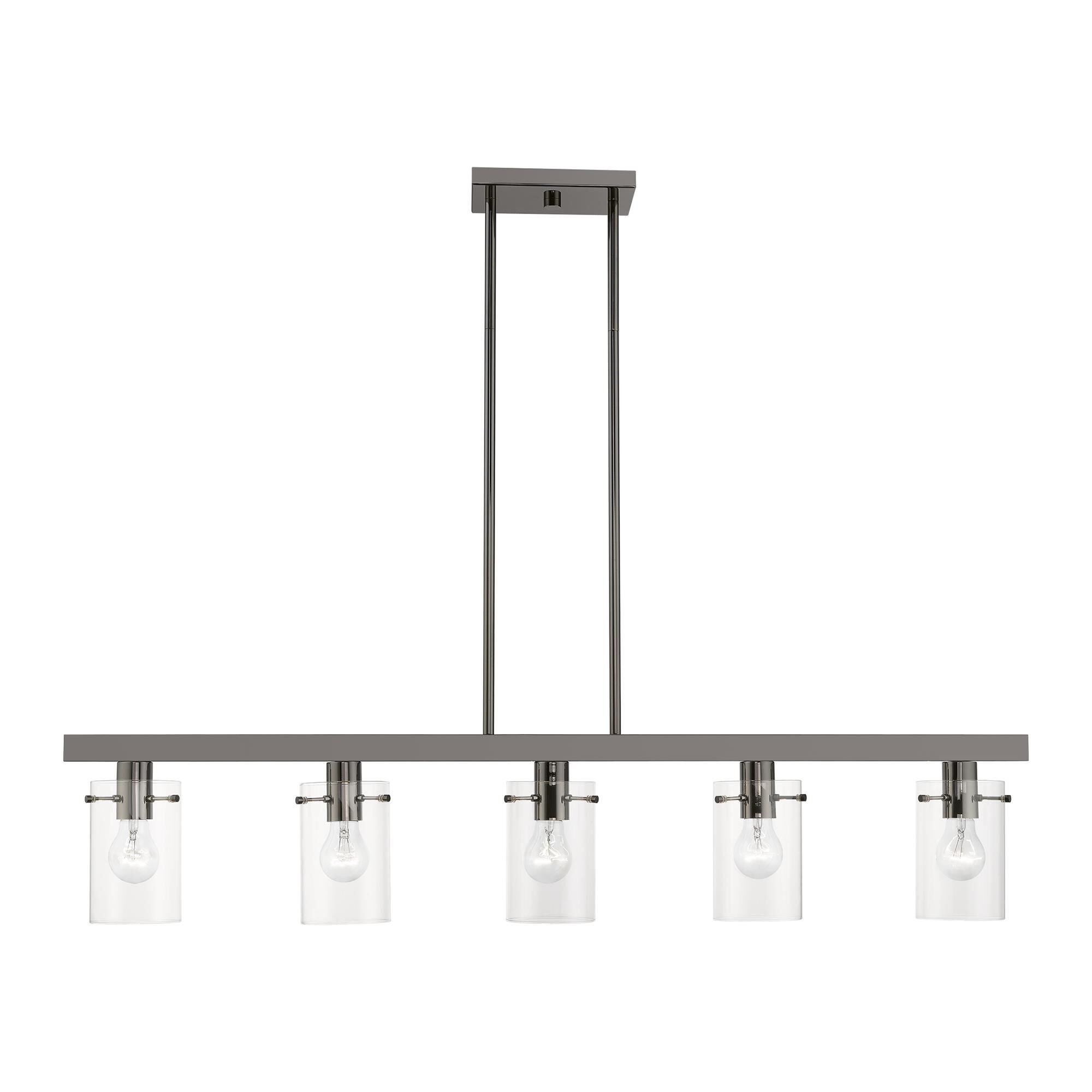 Munich 42 Inch 5 Light Linear Suspension Light by Livex Lighting