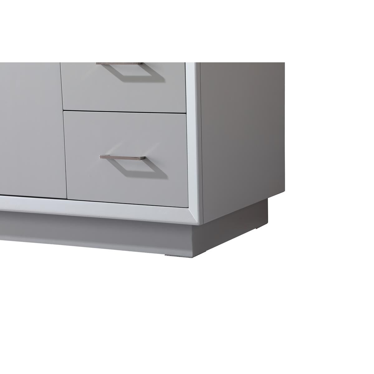 Shown in Grey finish