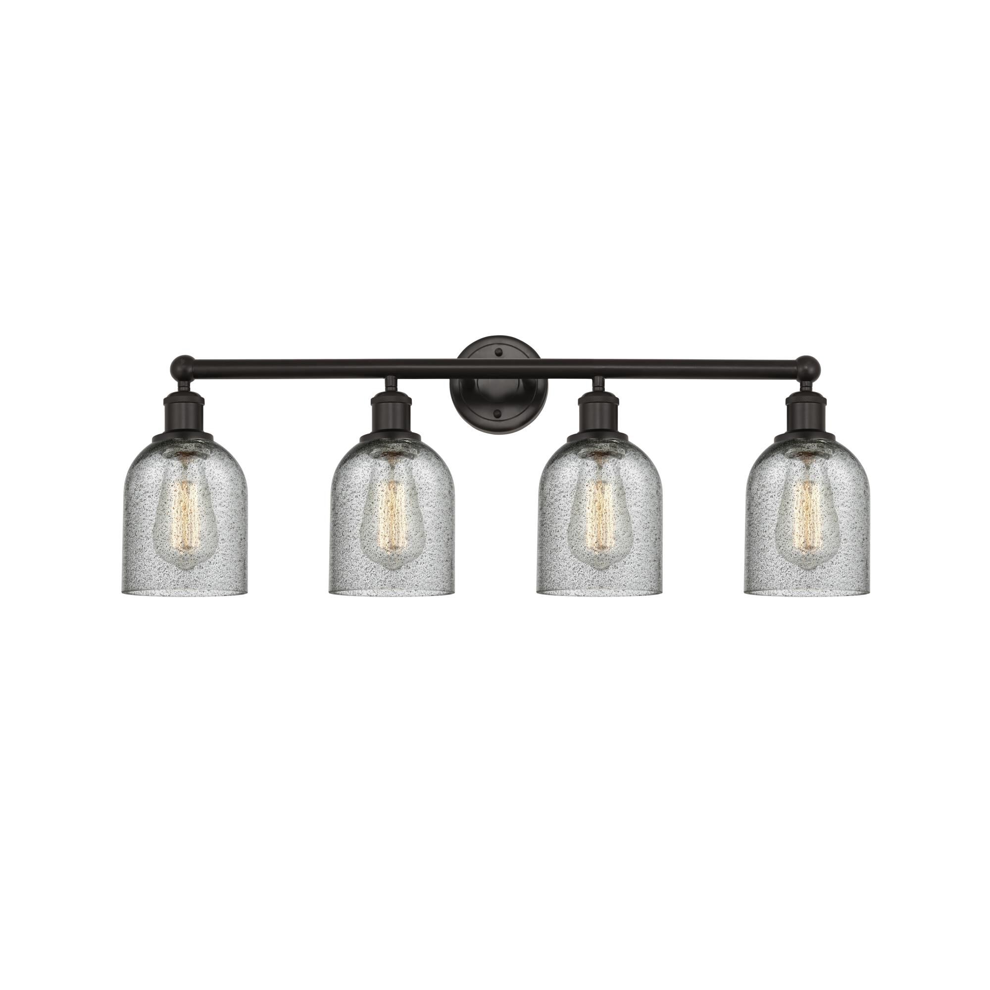 Shown in Oil Rubbed Bronze, Charcoal finish and Charcoal glass and Charcoal Glass shade