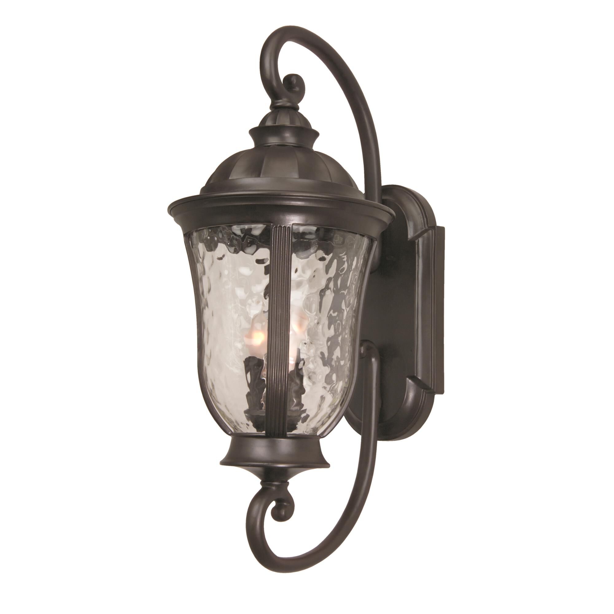 Frances 28 Inch Tall 3 Light Outdoor Wall Light by Craftmade