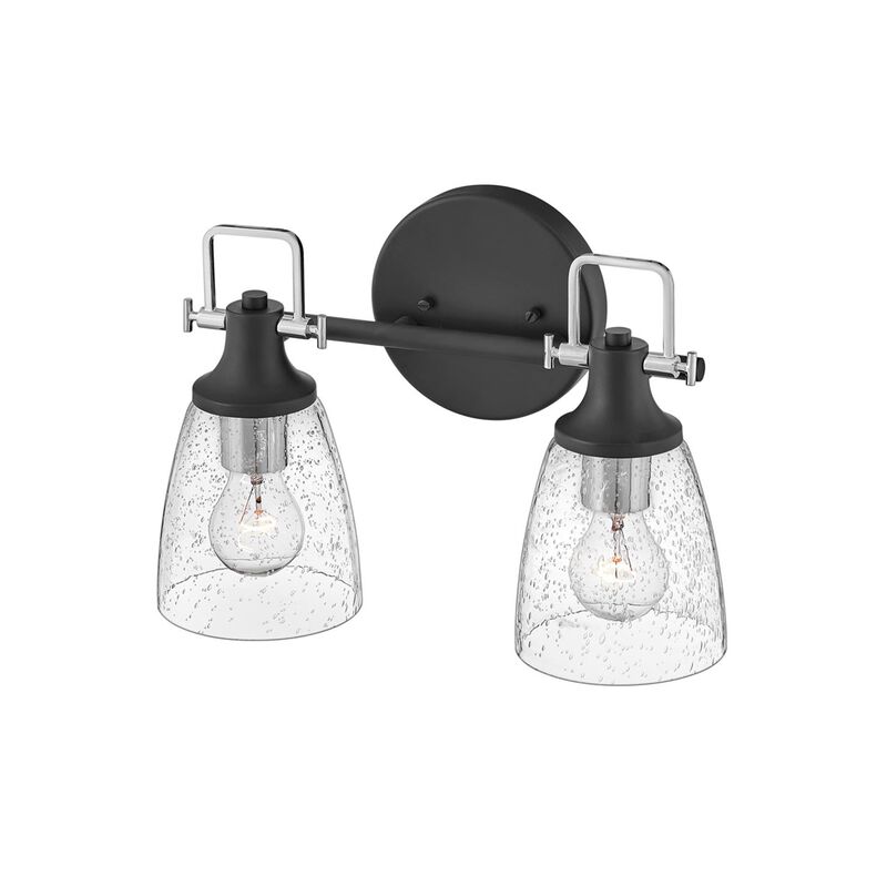 Easton 14 Inch 2 Light Bath Vanity Light by Hinkley