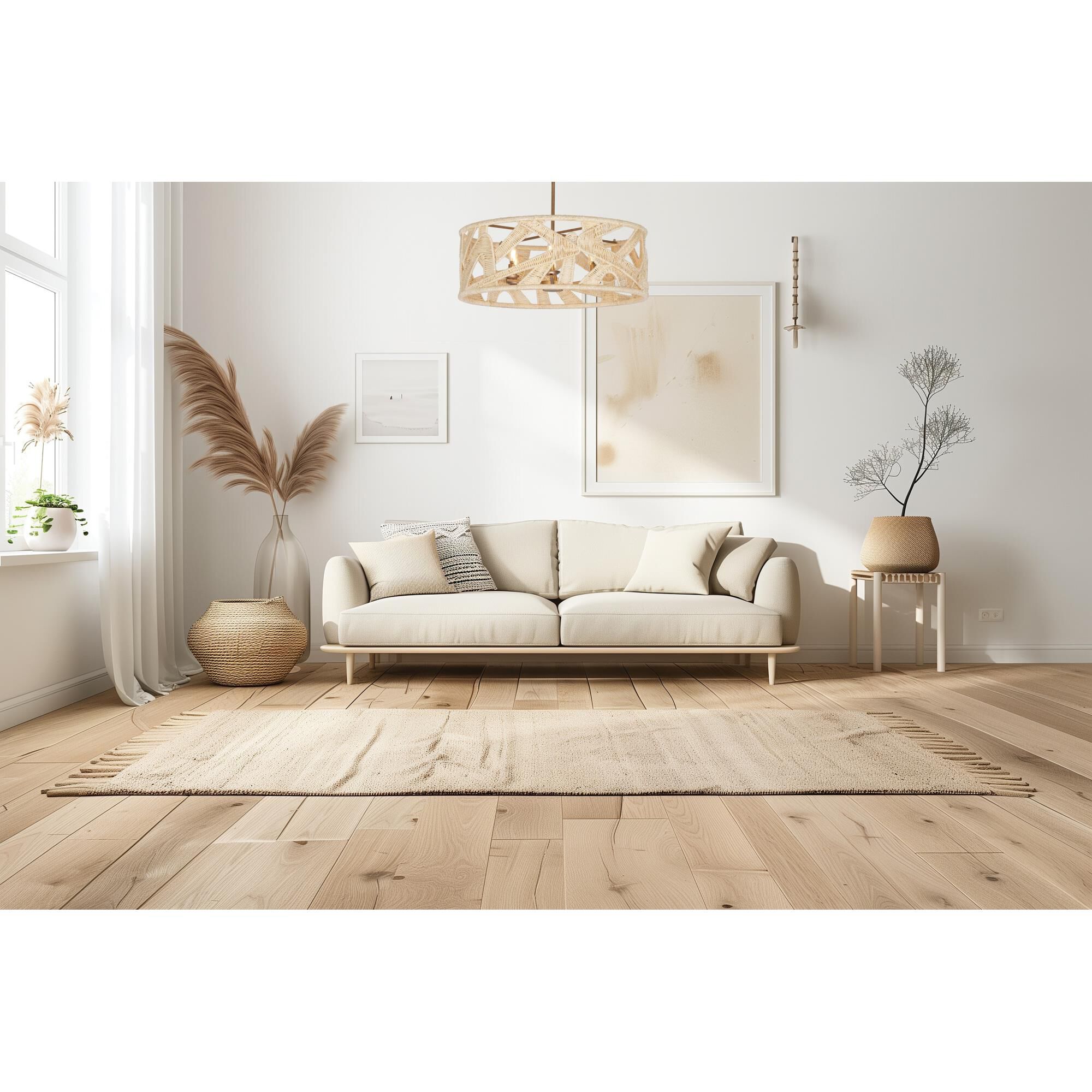 Soga 28 Inch Large Pendant by Kalco Lighting