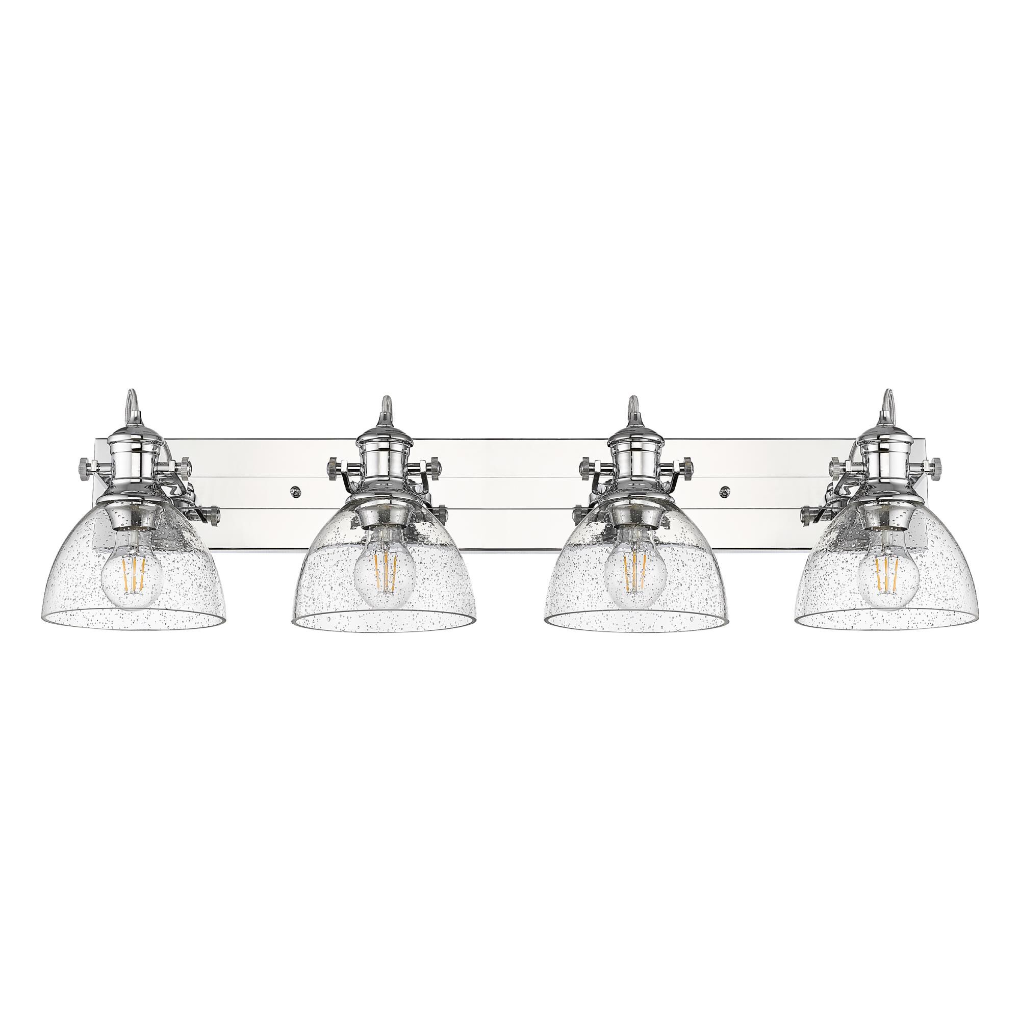 Shown in Seeded Glass finish and Seeded Glass shade