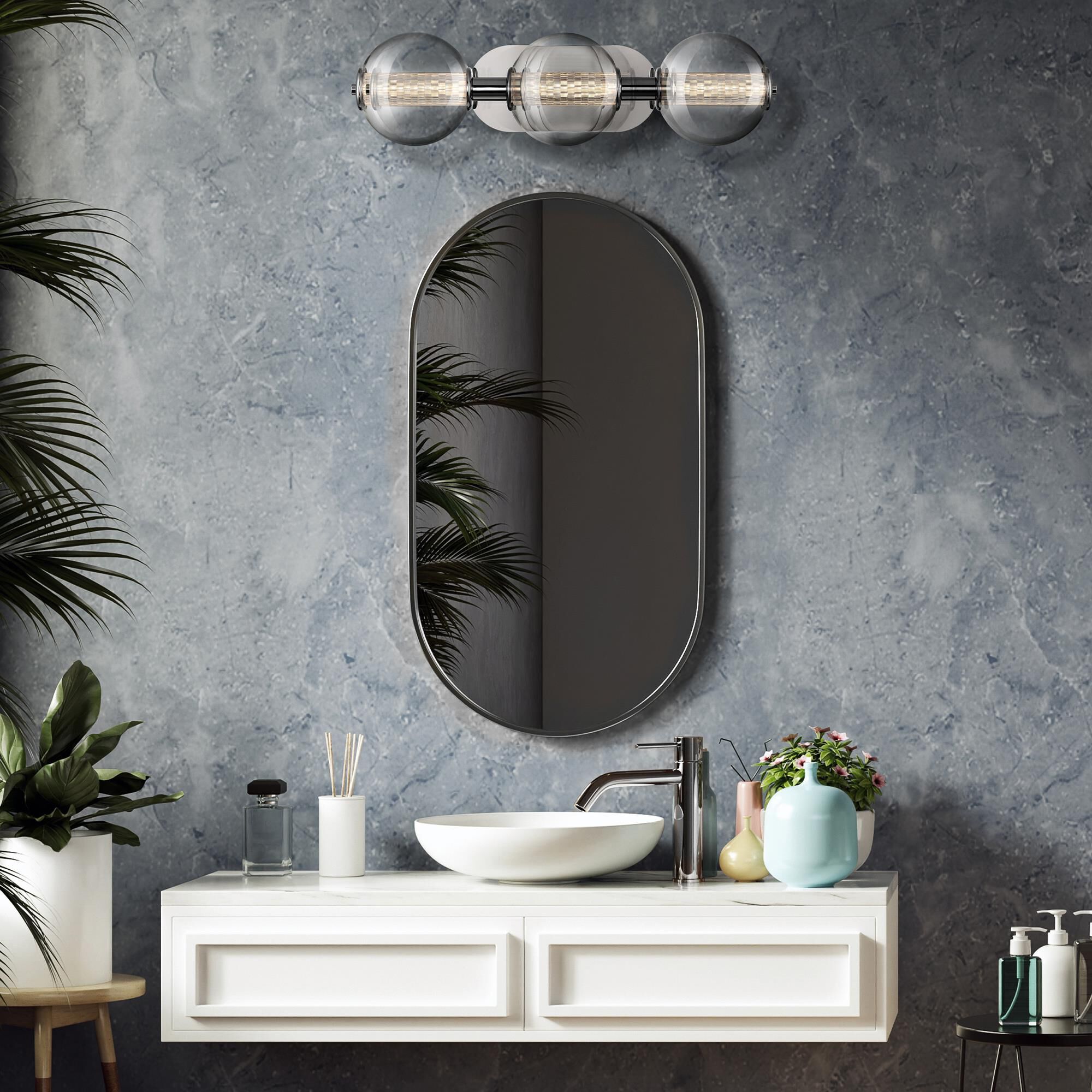 Atomo 25 Inch 3 Light Bath Vanity Light,
