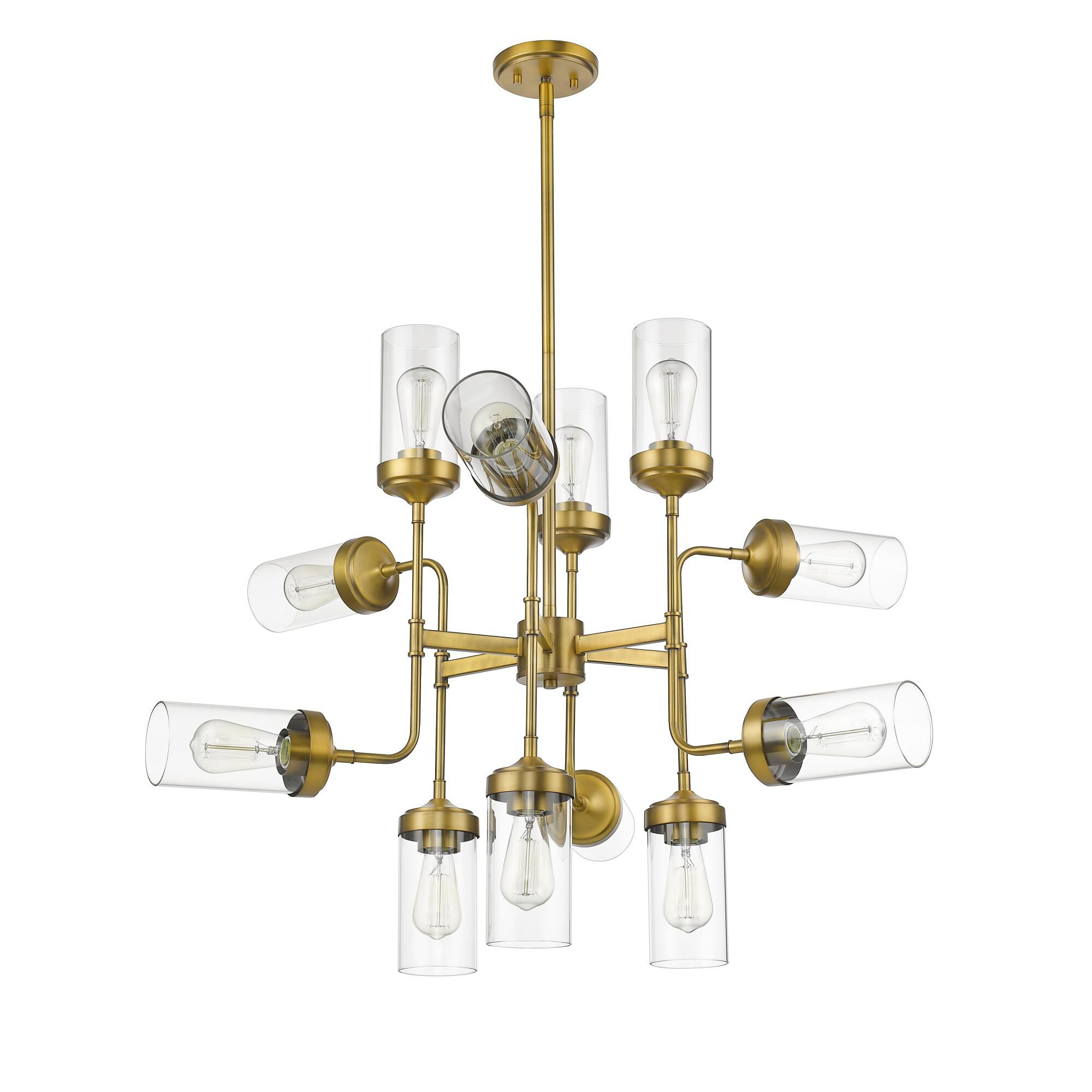 Calliope 36 Inch 12 Light Chandelier by Z-Lite