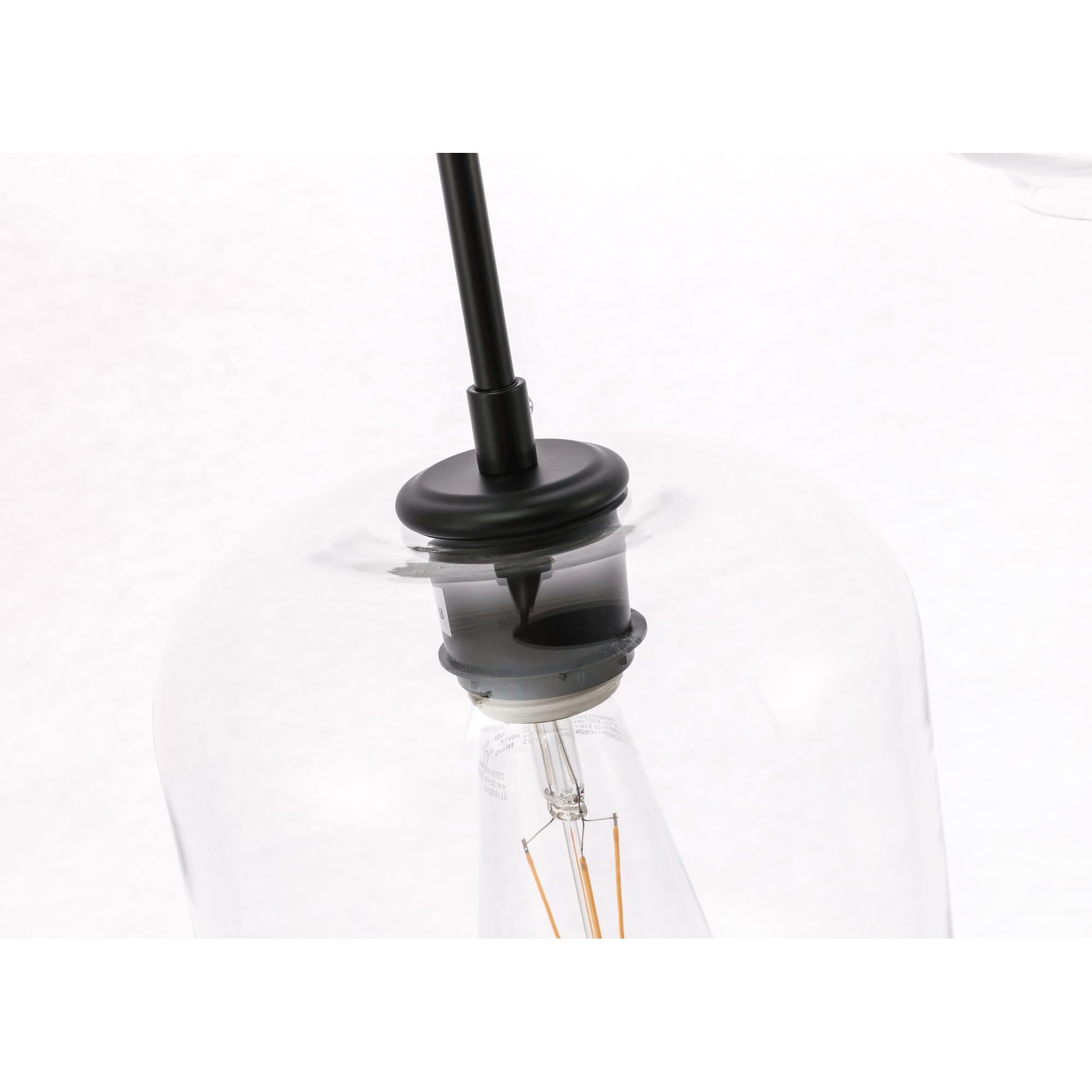 Collier 17 Inch 3 Light Multi Light Pendant by Elegant Lighting