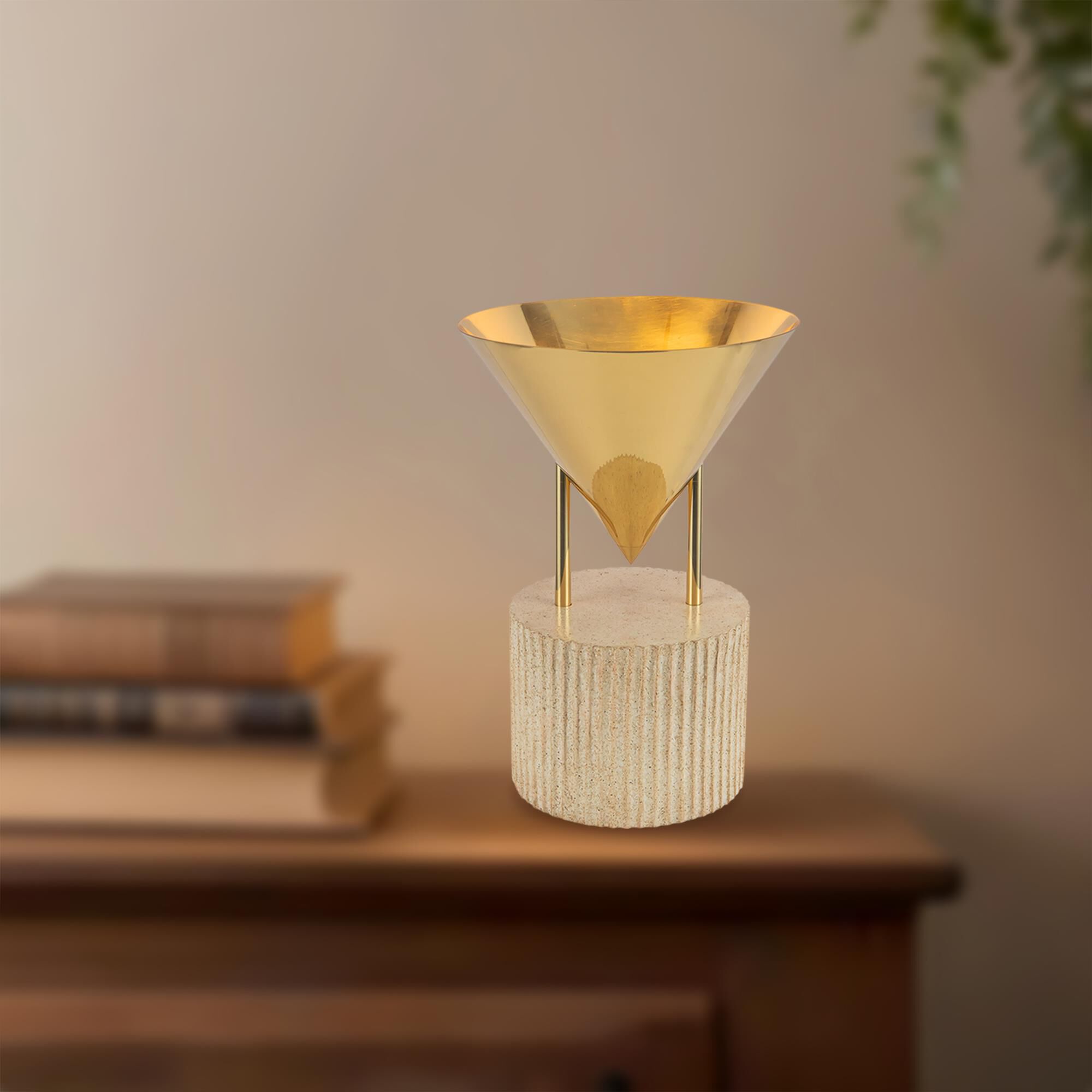 Shown in Patina Brass finish and Brass shade