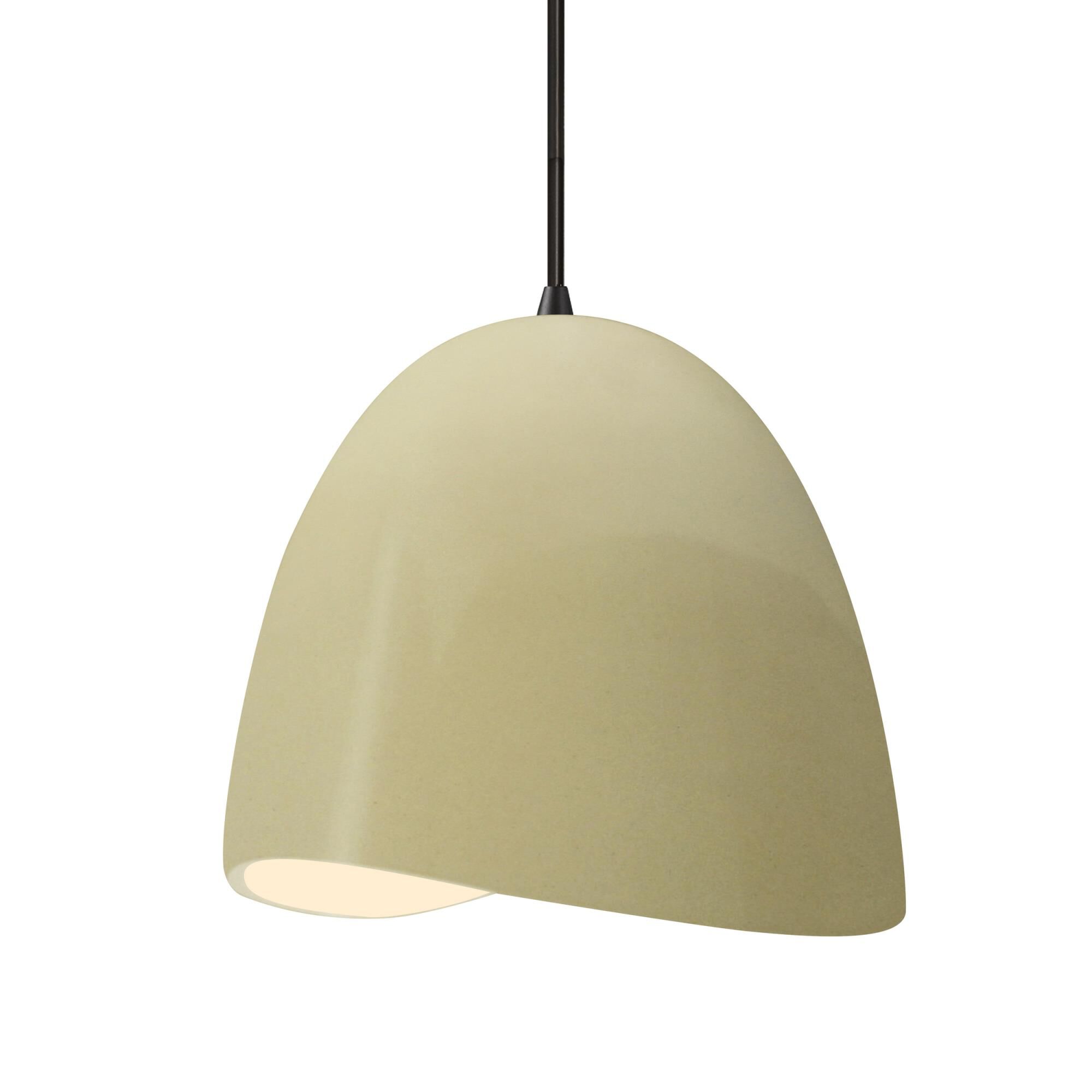 Shown in Matte Black finish and Vanilla shade