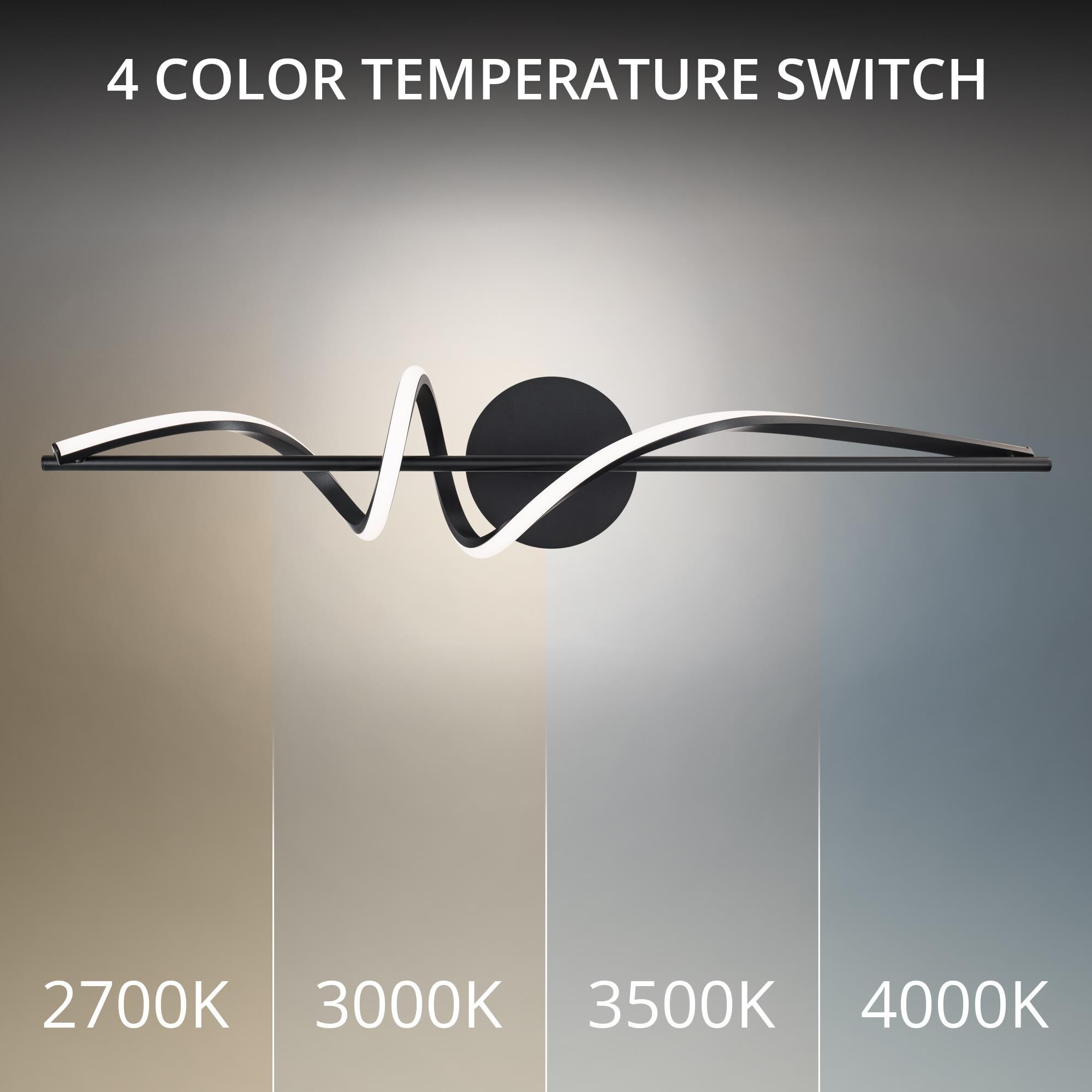 Shown in Black finish