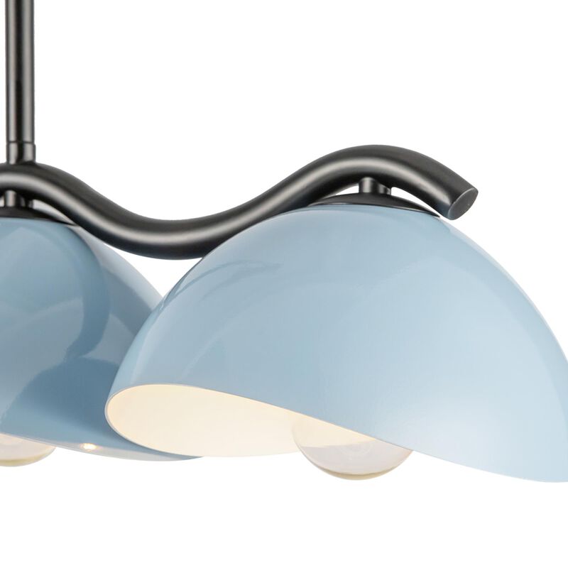 Ryan Pauly Atlas Medium Linear Chandelier by Kuzco